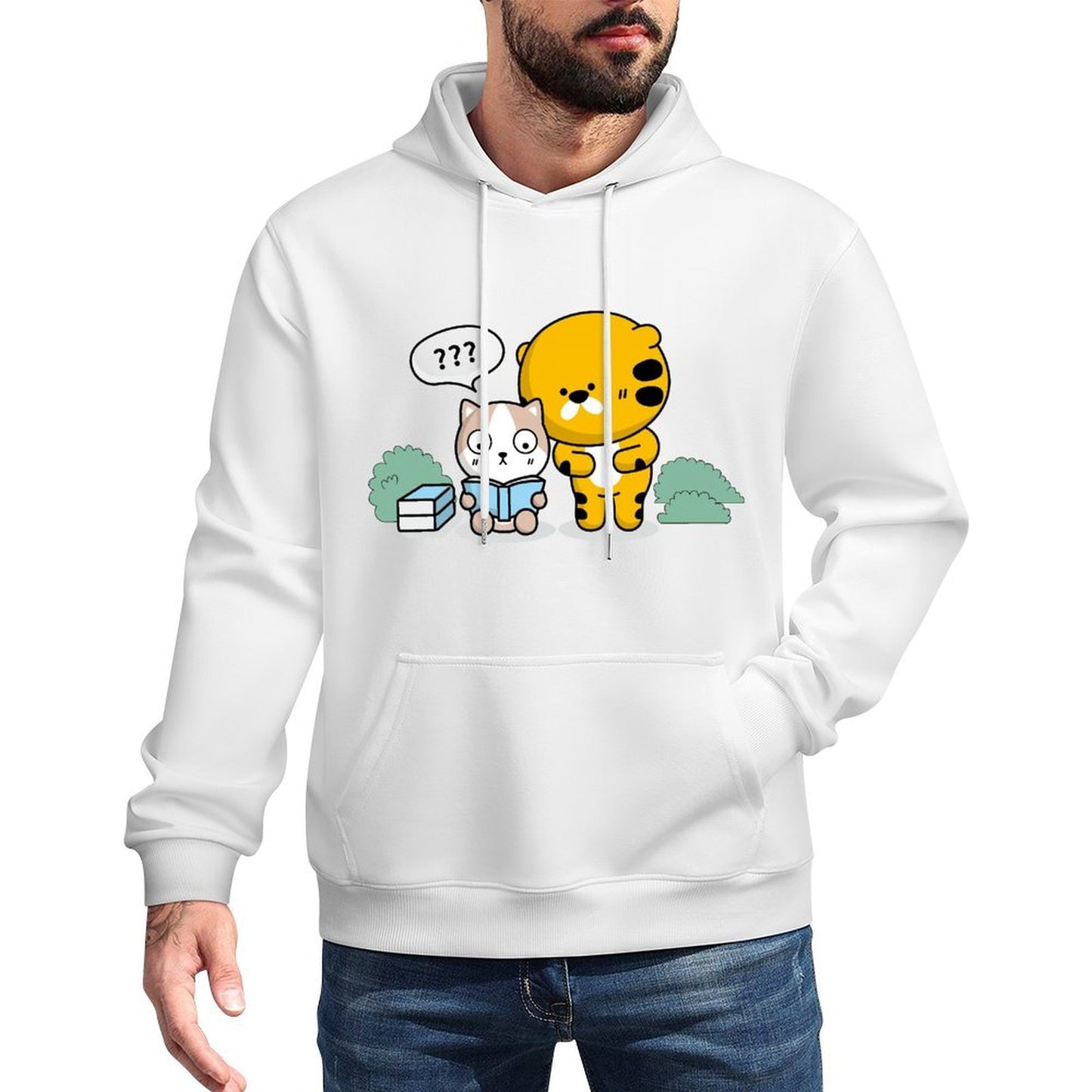 IPBR 250g Hooded Pocket Sweatshirt Front GraphicMen's Hooded  Sweatshirt4000817