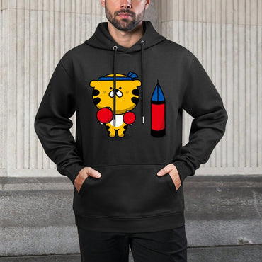 IPBR 250g Hooded Pocket Sweatshirt Front GraphicMen's Hooded  Sweatshirt4000291