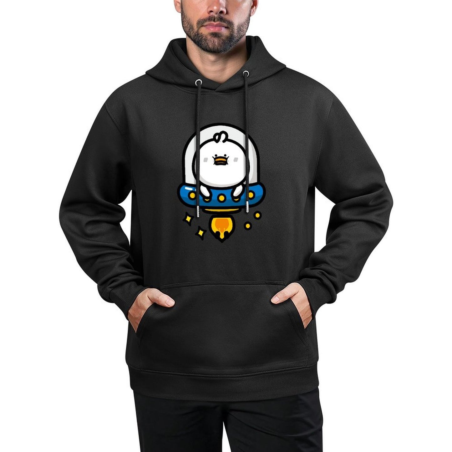 IPBR 250g Hooded Pocket Sweatshirt Front GraphicMen's Hooded  Sweatshirt4001228