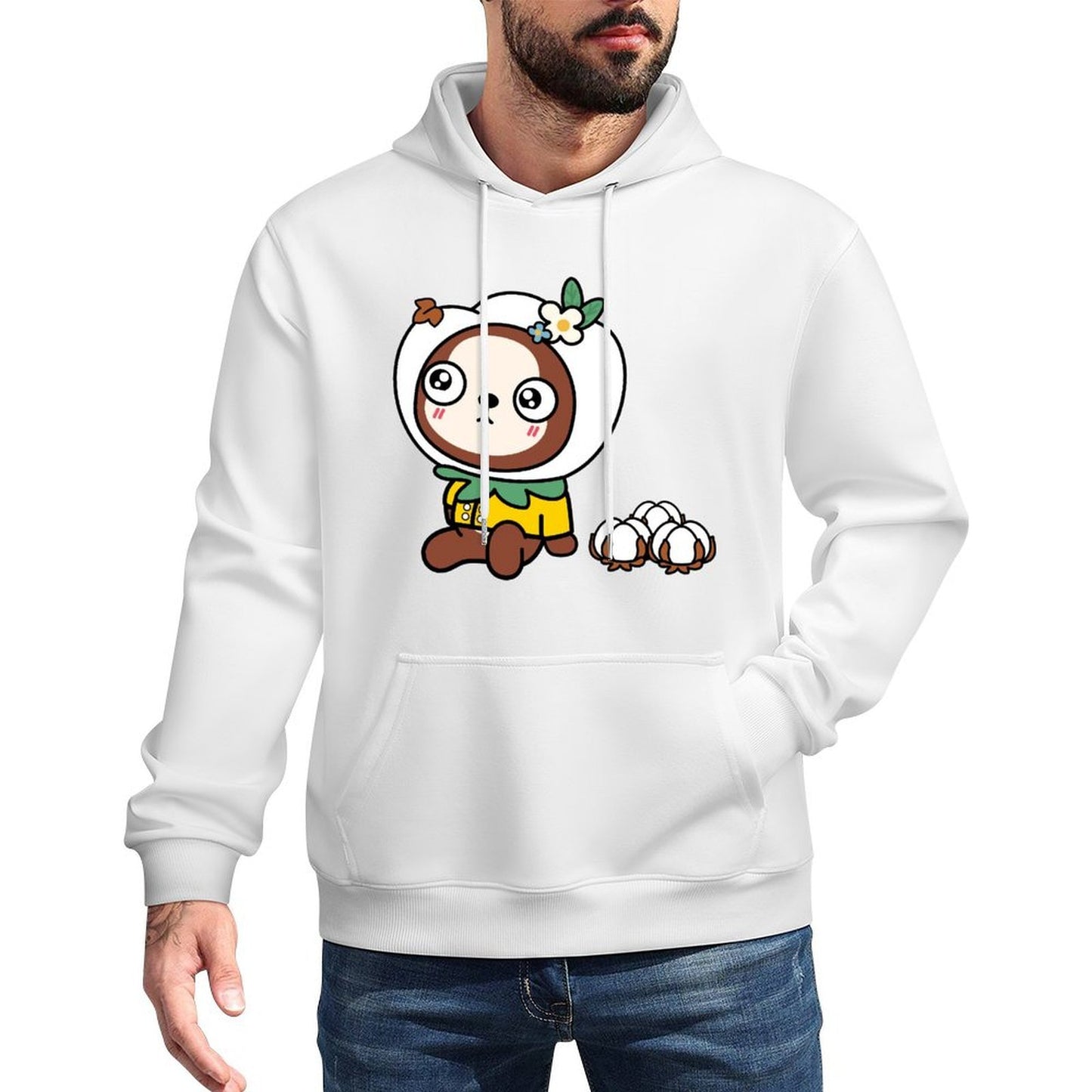 IPBR 250g Hooded Pocket Sweatshirt Front GraphicMen's Hooded  Sweatshirt4000882