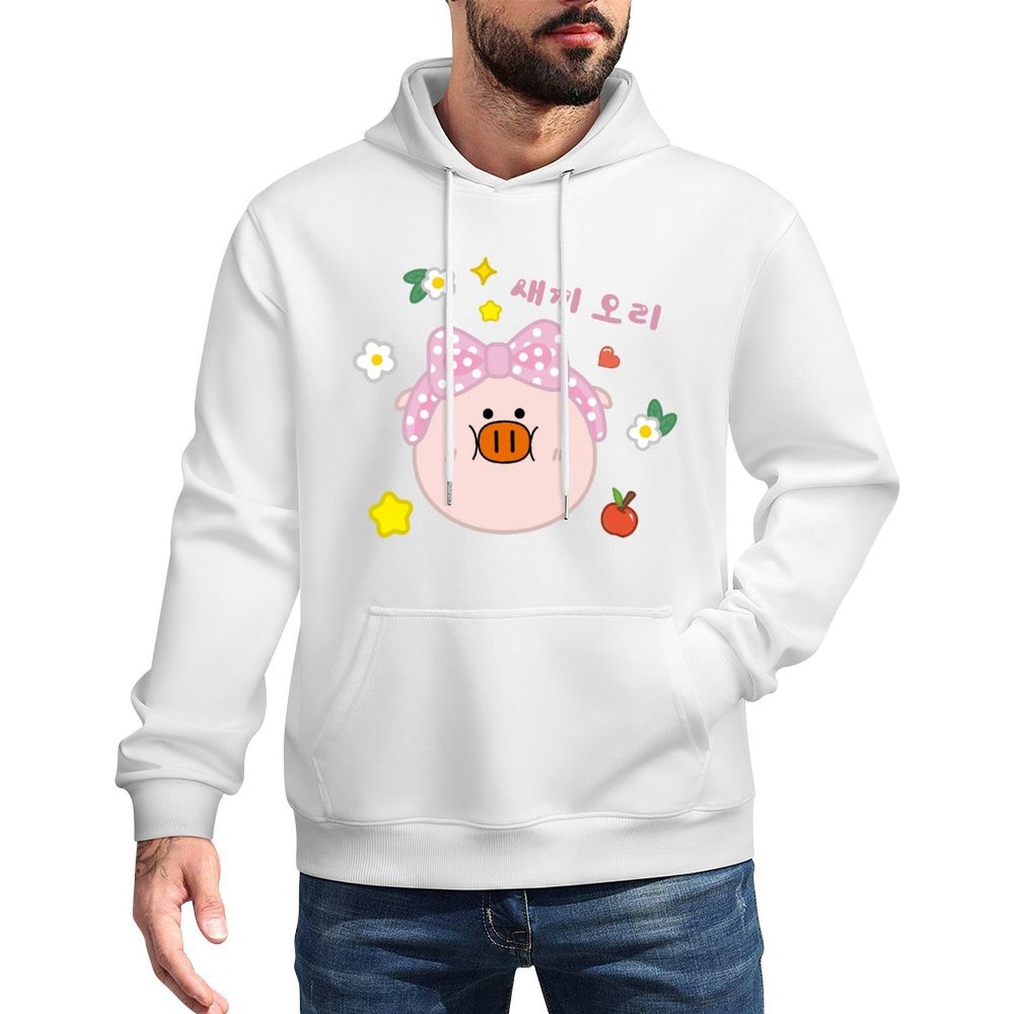 Bold Midweight Front Graphic Hoodies