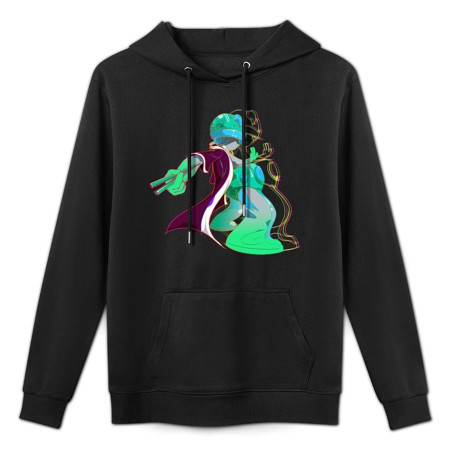 IPIB 250g Hooded Pocket Sweatshirt Front GraphicMen's Hooded  Sweatshirt6000009-6