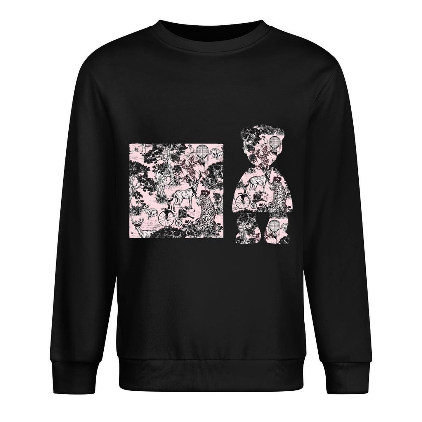 IPIB 250g Crew Neck Long Sleeve Sweatshirt Front GraphicCrew Neck Long Sleeve Sweatshirt6000100-2