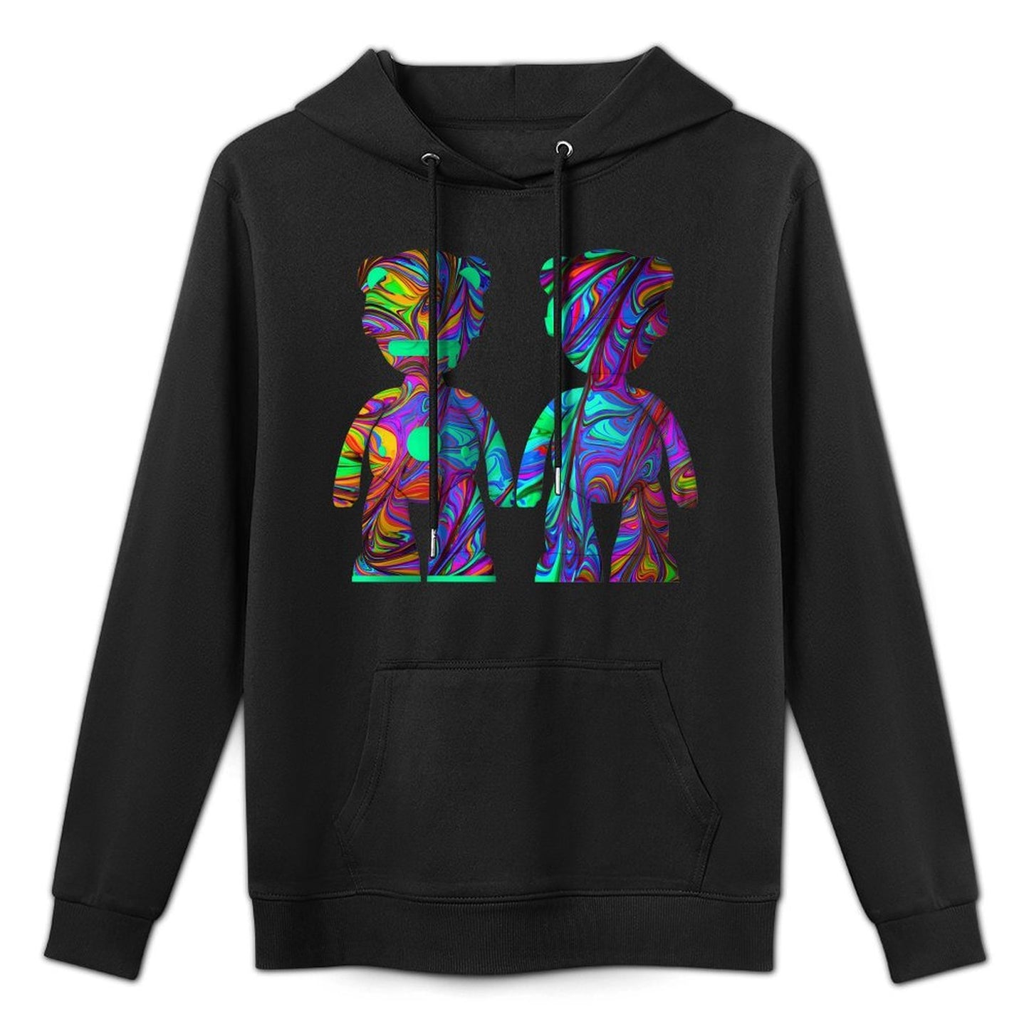 IPIB 250g Hooded Pocket Sweatshirt Front GraphicMen's Hooded  Sweatshirt6000088-3