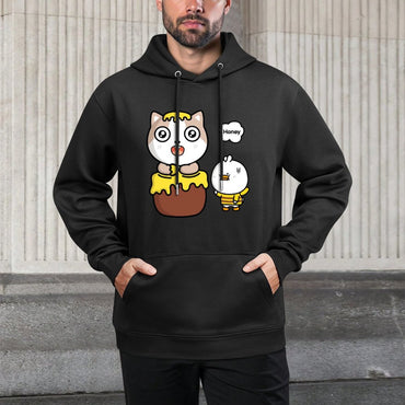 IPBR 250g Hooded Pocket Sweatshirt Front GraphicMen's Hooded  Sweatshirt4000842