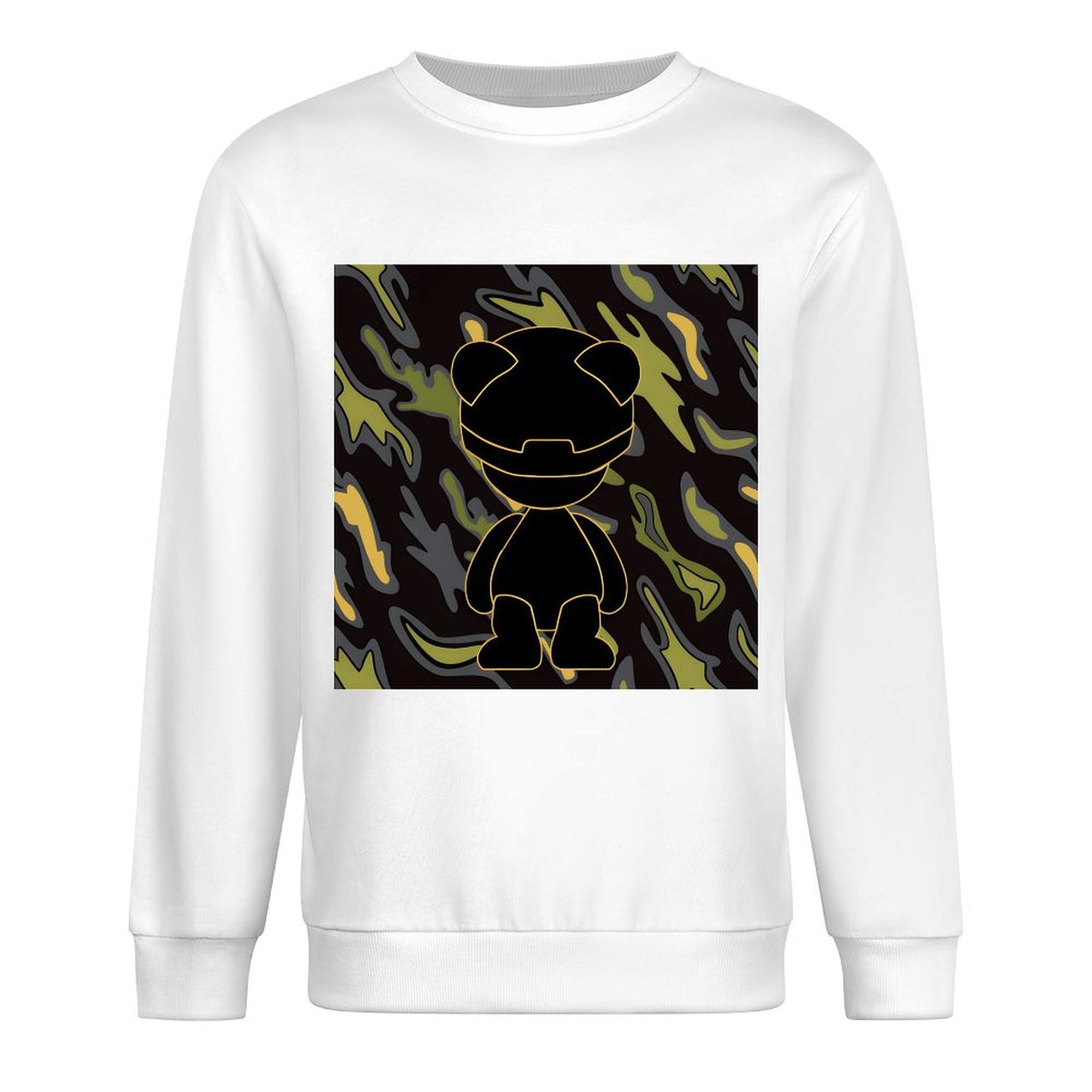 IPIB 250g Crew Neck Long Sleeve Sweatshirt Front GraphicCrew Neck Long Sleeve Sweatshirt6000023-4