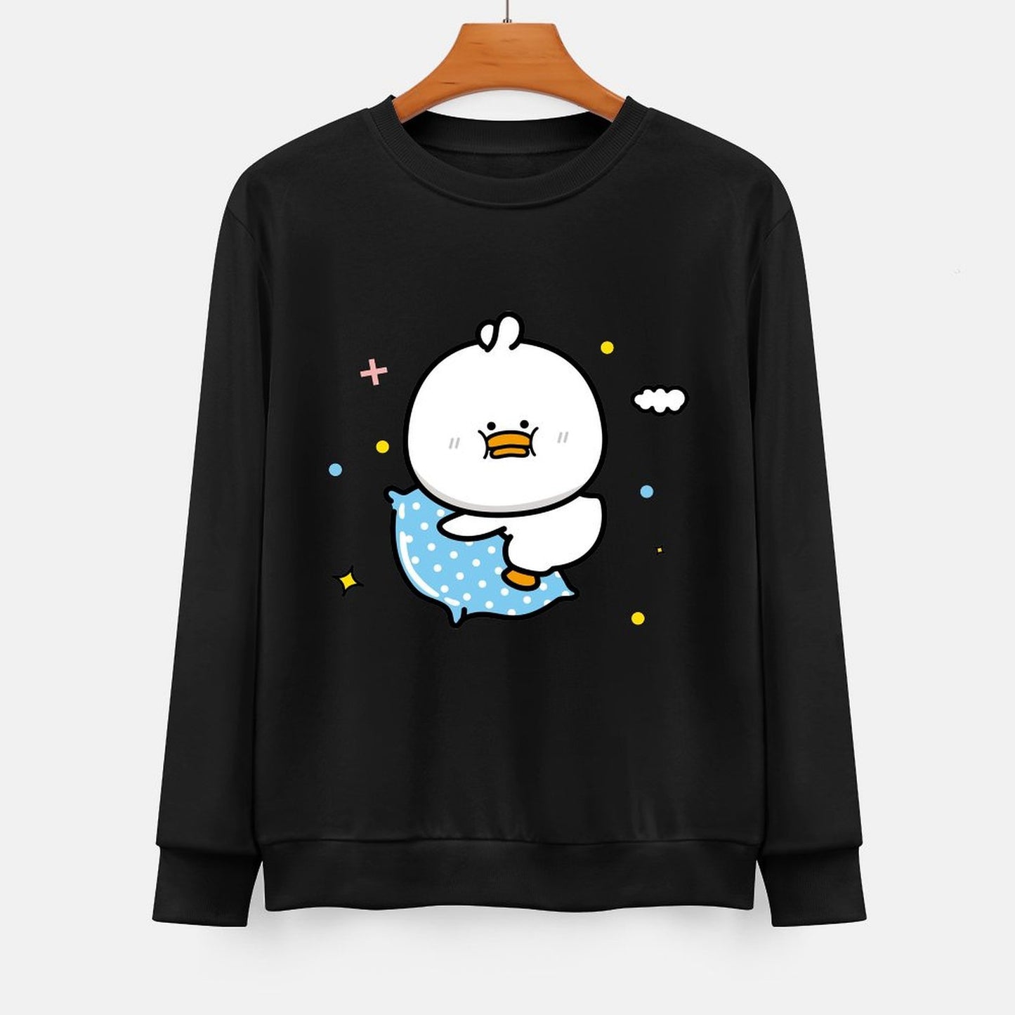 Front Patterned Long Sleeve TopComfortSeries EverydayComfort