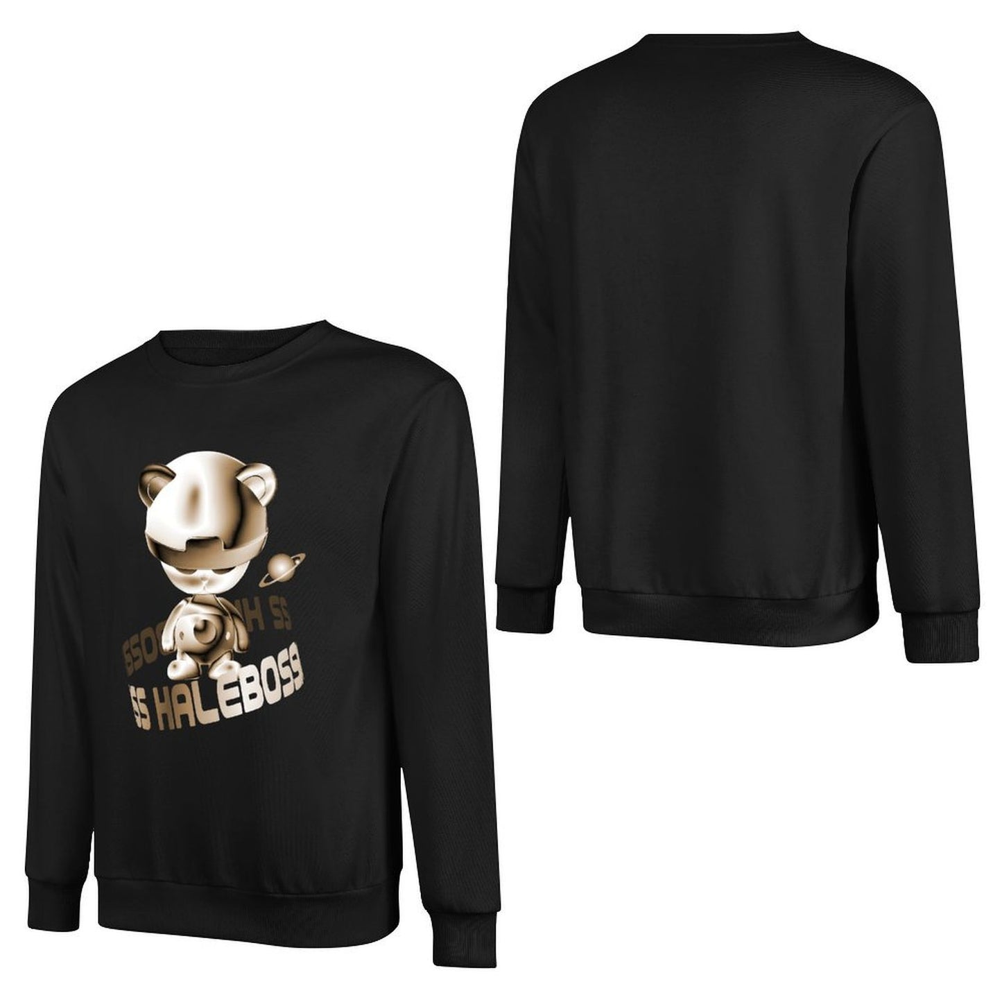 IPIB 250g Crew Neck Long Sleeve Sweatshirt Front GraphicCrew Neck Long Sleeve Sweatshirt6000015-4