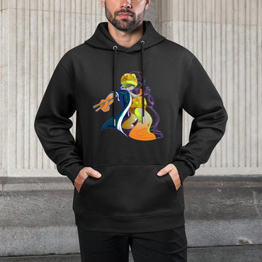 IPIB 250g Hooded Pocket Sweatshirt Front GraphicMen's Hooded  Sweatshirt6000009-1
