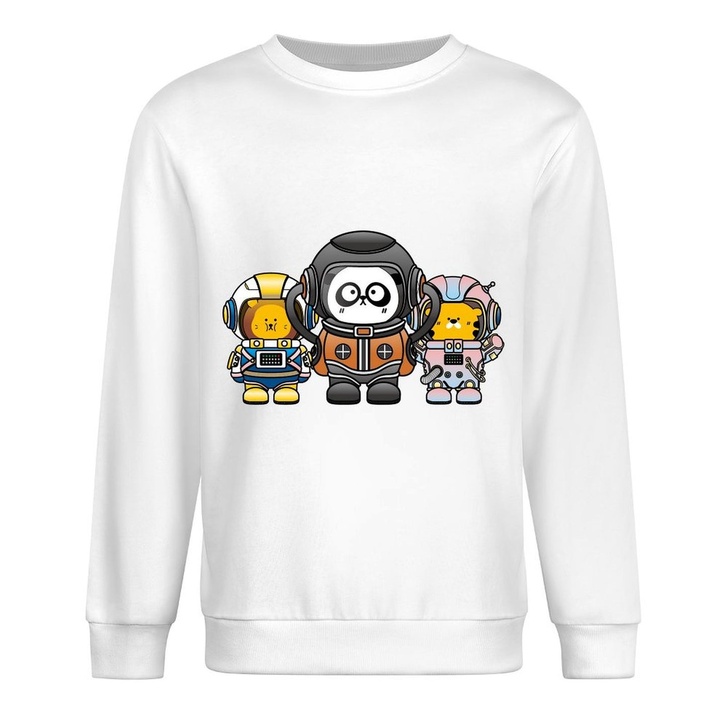 IPBR 250g Crew Neck Long Sleeve Sweatshirt Front GraphicCrew Neck Long Sleeve Sweatshirt4000376