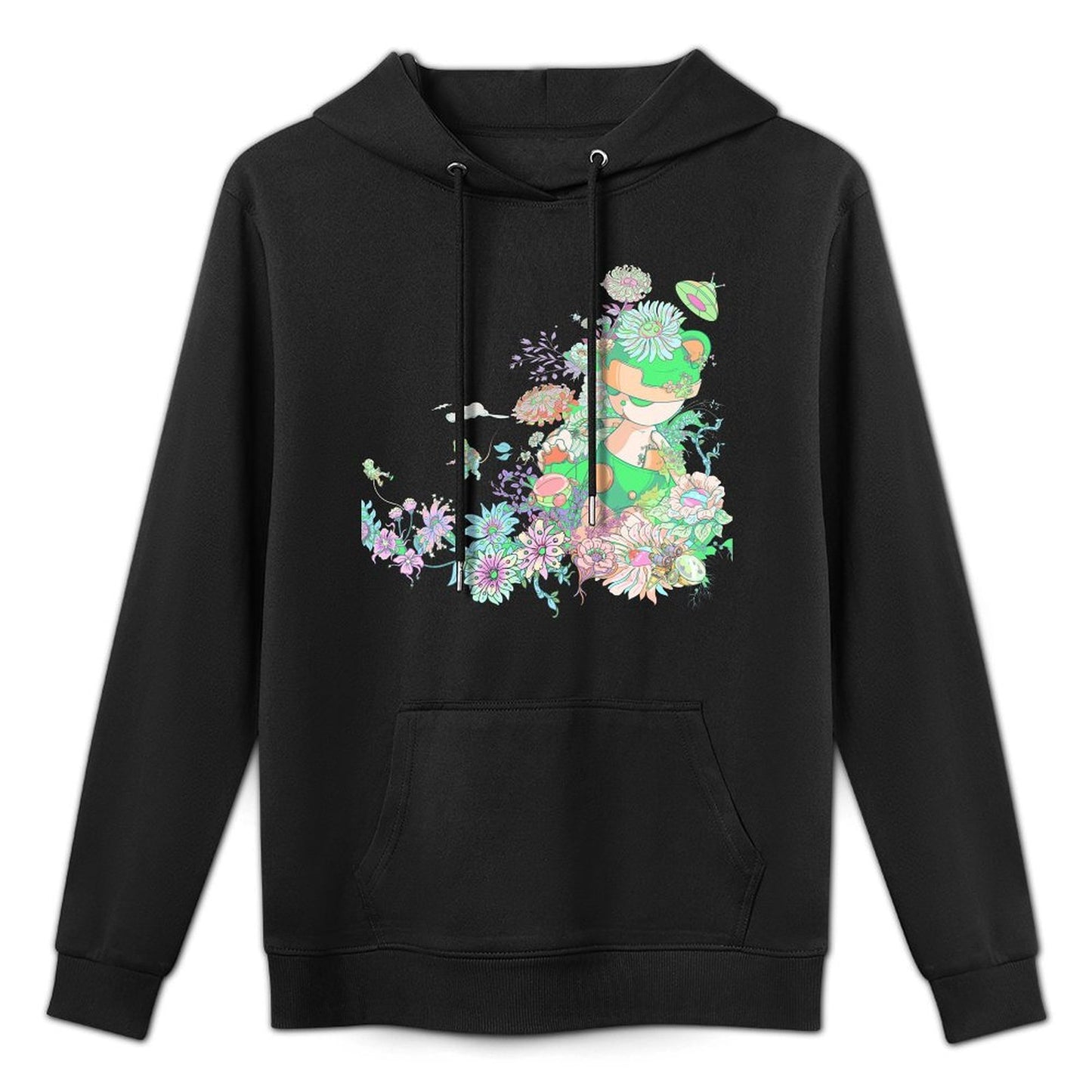 Hoodie Front PatternLogo-Ready Smooth Feel