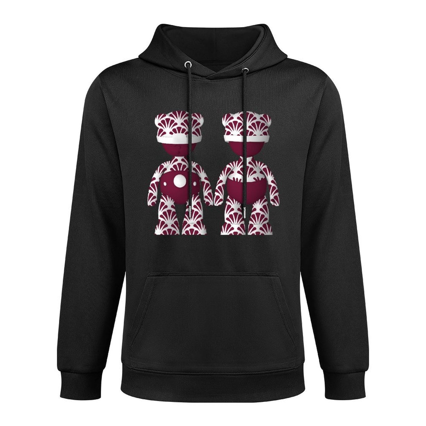IPIB 250g Hooded Pocket Sweatshirt Front GraphicMen's Hooded  Sweatshirt6000096-1