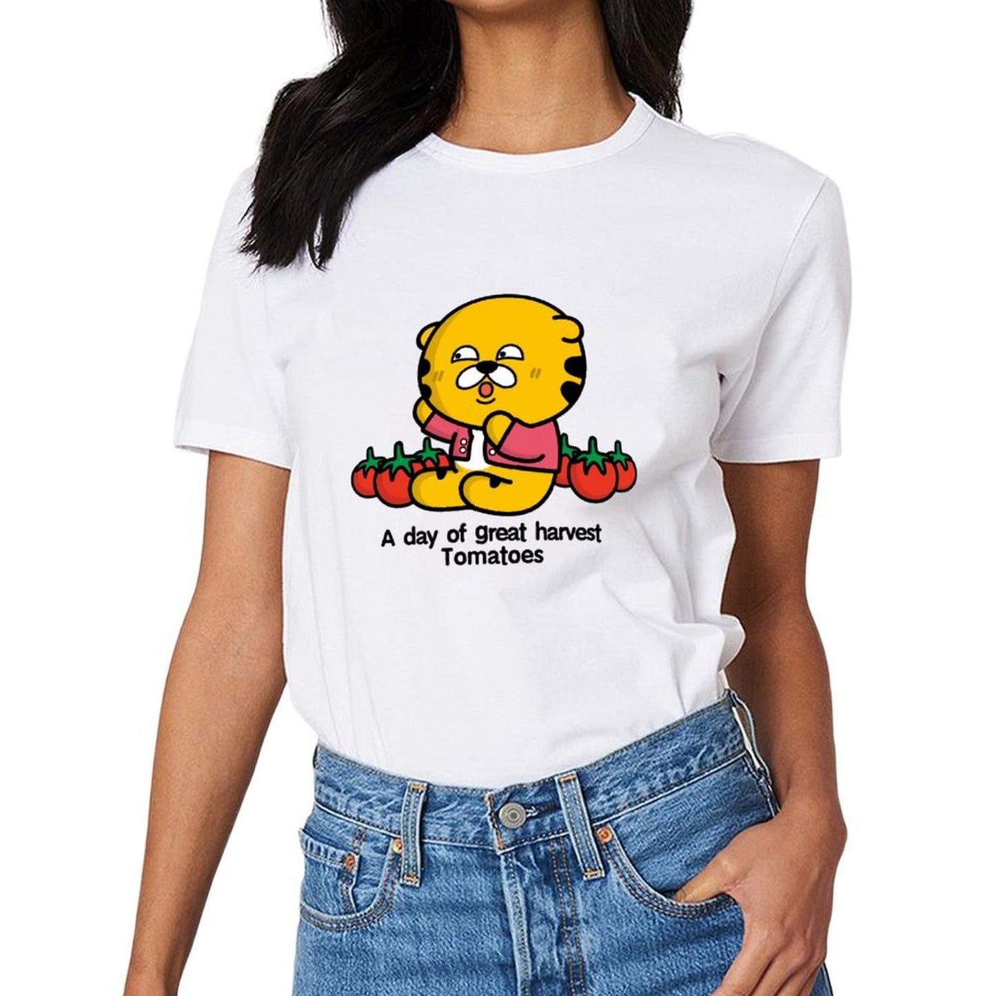 Plain Classic Front Graphic T-shirt