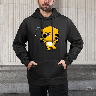 IPBR 250g Hooded Pocket Sweatshirt Front GraphicMen's Hooded  Sweatshirt4000293