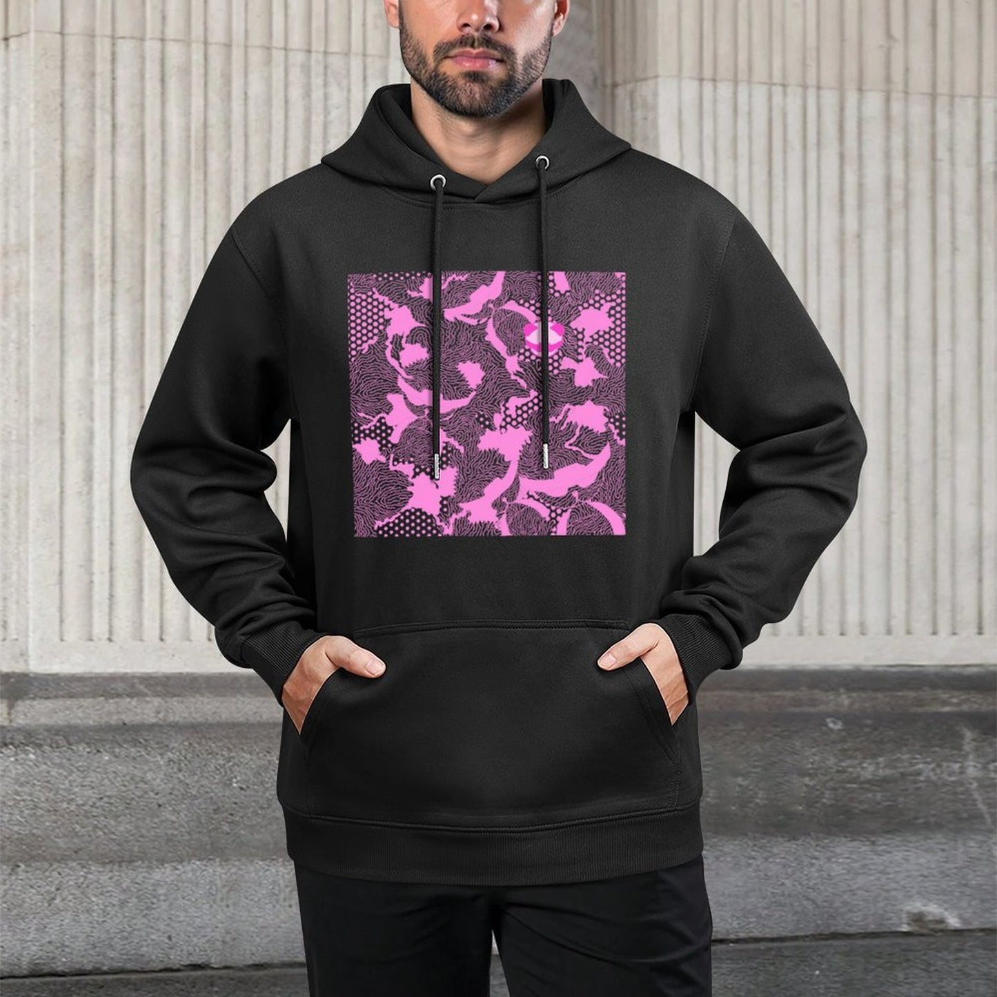 Hoodie Front PatternPrinting EverydaySeries