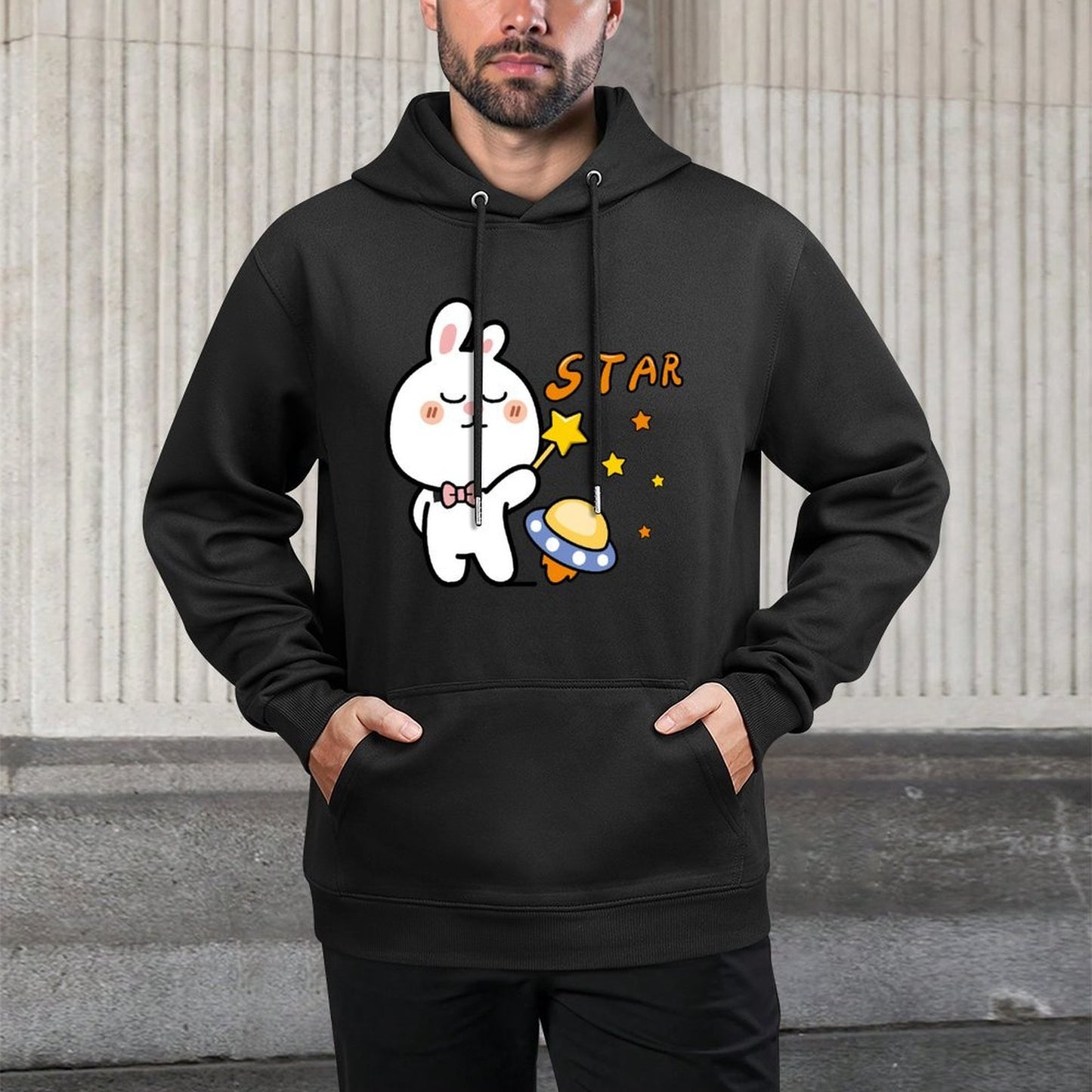 Simple EverydaySeries Front Graphic Hoodies