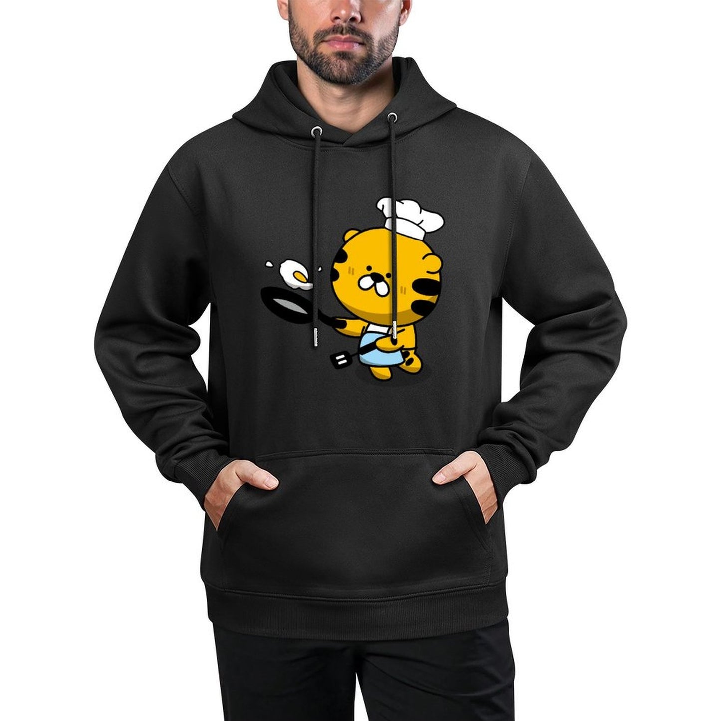 IPBR 250g Hooded Pocket Sweatshirt Front GraphicMen's Hooded  Sweatshirt4000299