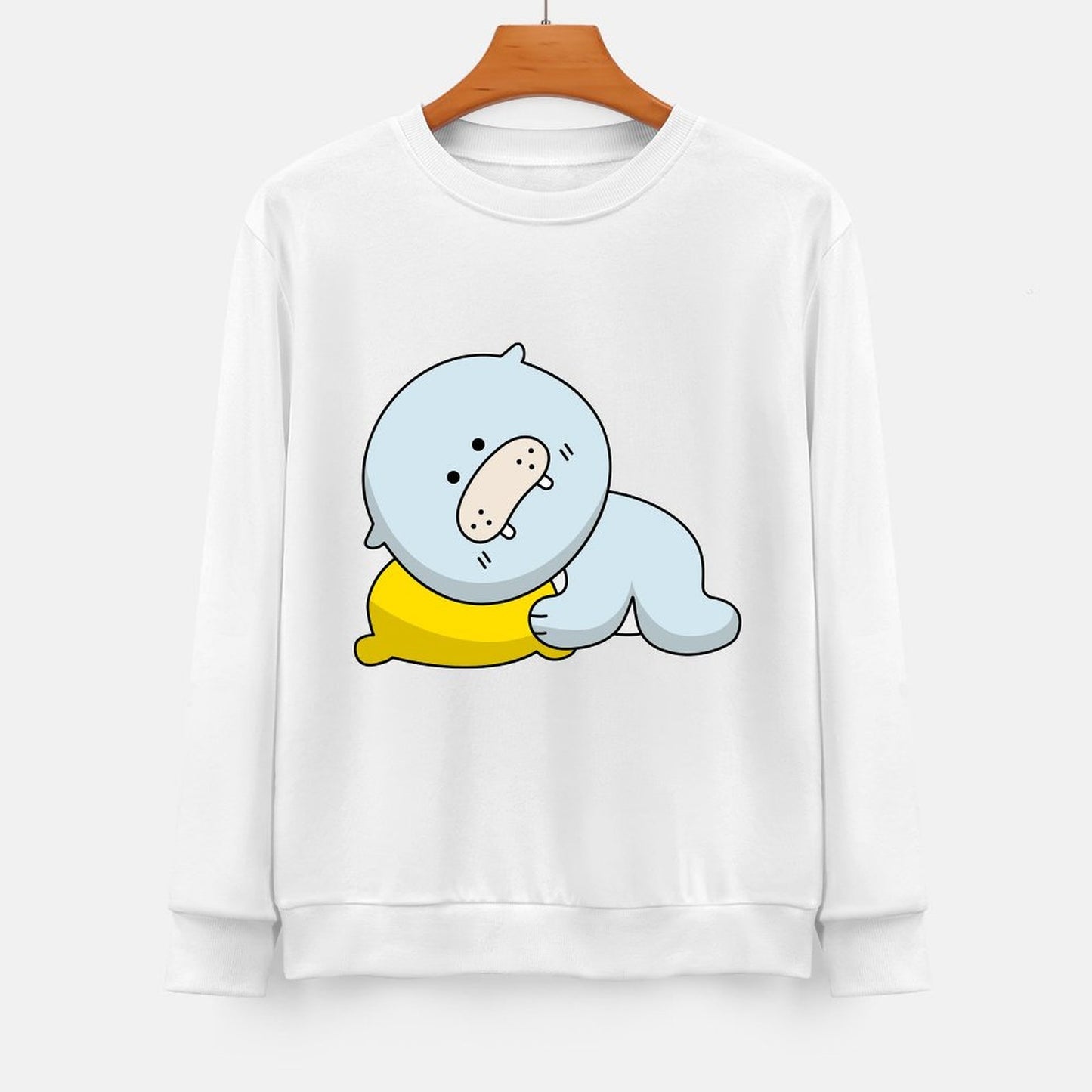 Front Patterned Long Sleeve TopOutdoor EssentialFit