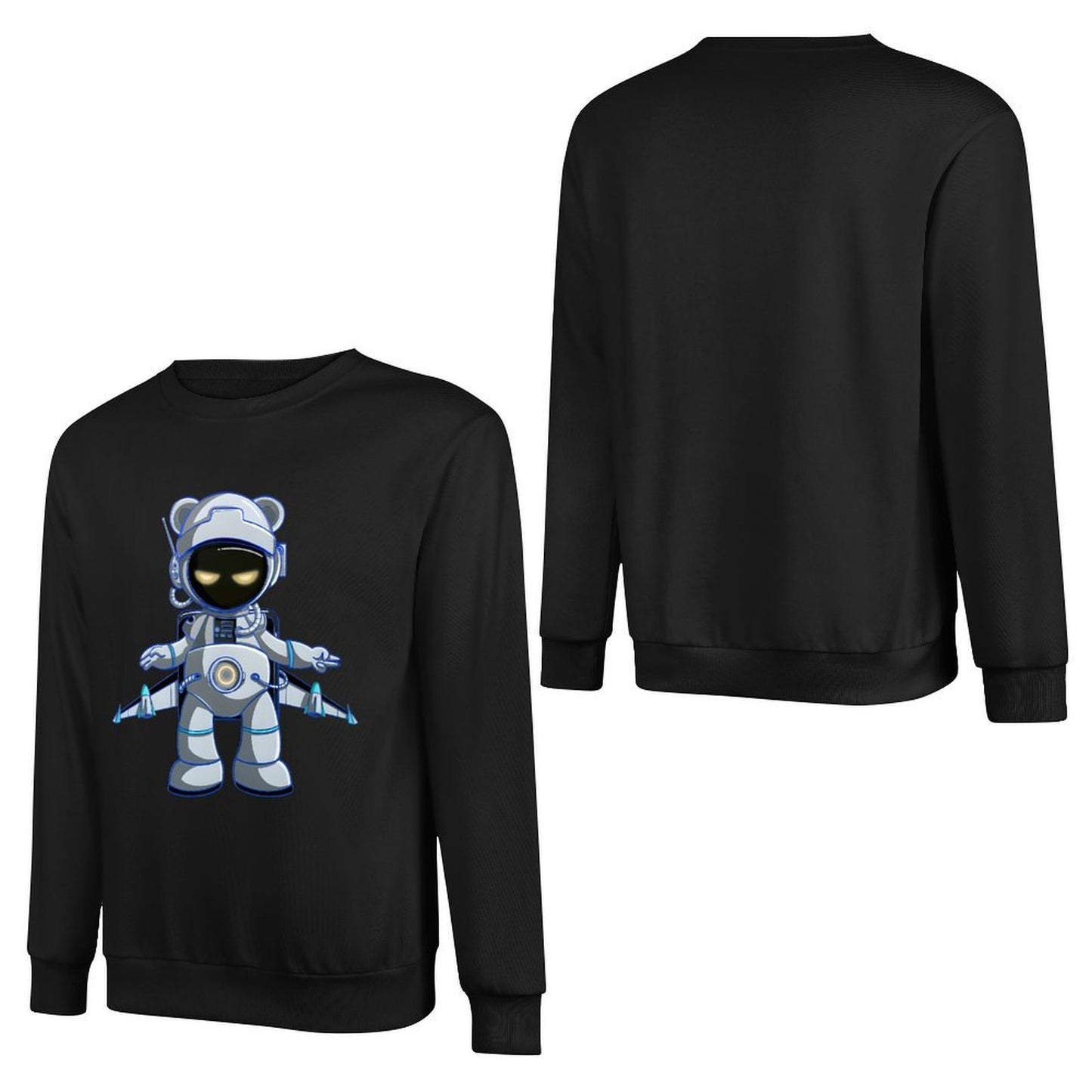 IPIB 250g Crew Neck Long Sleeve Sweatshirt Front GraphicCrew Neck Long Sleeve Sweatshirt6000064-1