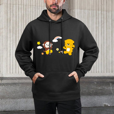 IPBR 250g Hooded Pocket Sweatshirt Front GraphicMen's Hooded  Sweatshirt4000405