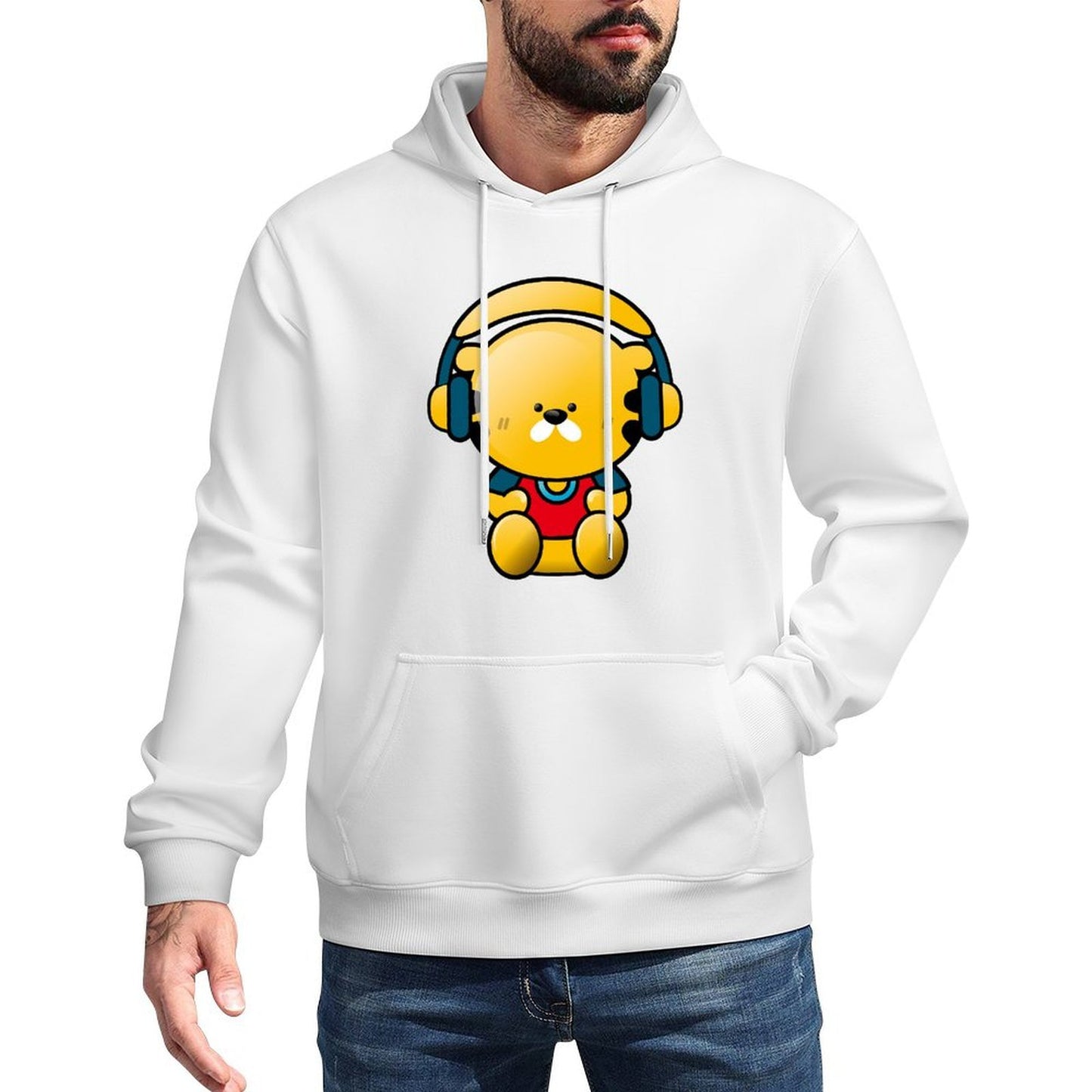 IPBR 250g Hooded Pocket Sweatshirt Front GraphicMen's Hooded  Sweatshirt4000723