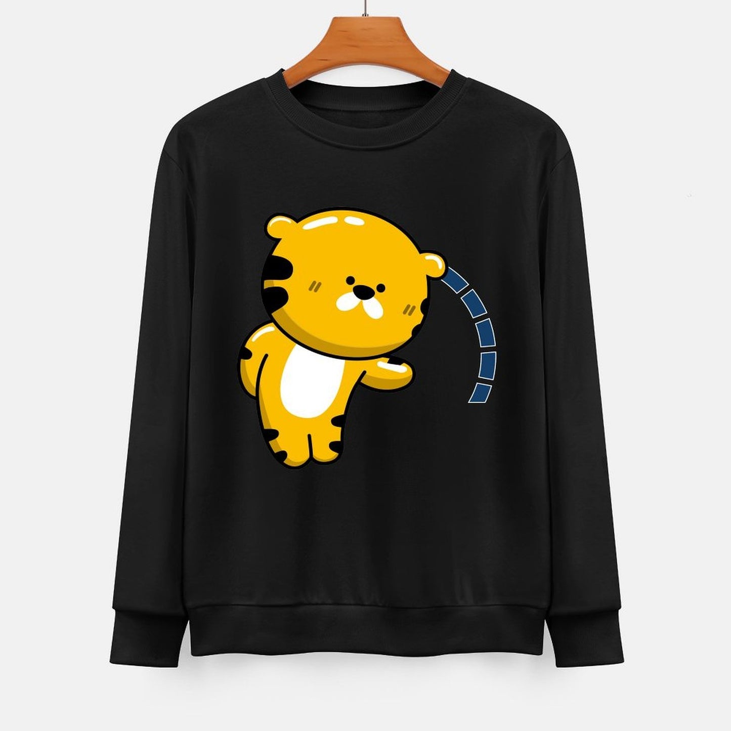 Front Patterned Long Sleeve TopSignature Heritage