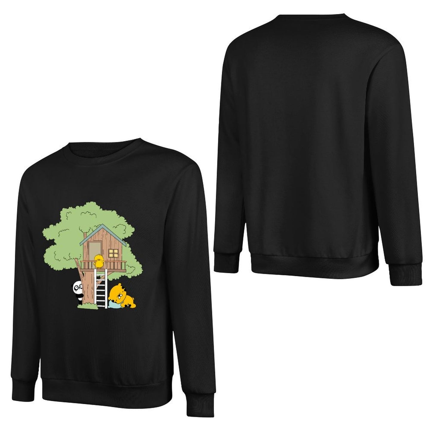 IPBR 250g Crew Neck Long Sleeve Sweatshirt Front GraphicCrew Neck Long Sleeve Sweatshirt4000801
