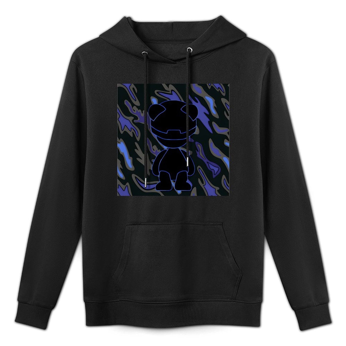 Hoodie Front PatternCrew Neck EasyWear