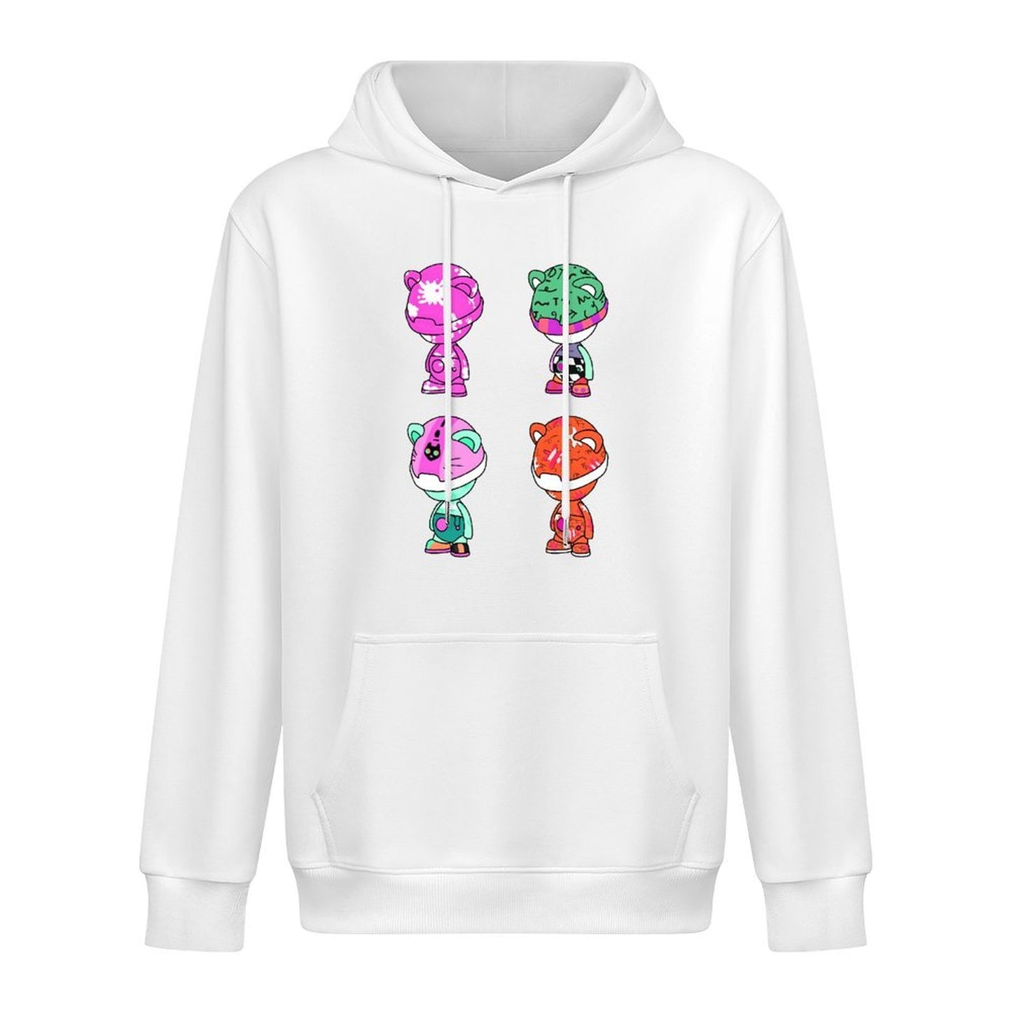 Hoodie Front PatternStreetFit Seamless