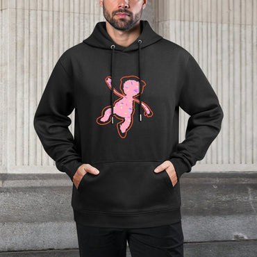 IPIB 250g Hooded Pocket Sweatshirt Front GraphicMen's Hooded  Sweatshirt6000006-4