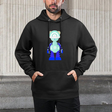 IPIB 250g Hooded Pocket Sweatshirt Front GraphicMen's Hooded  Sweatshirt6000134-5