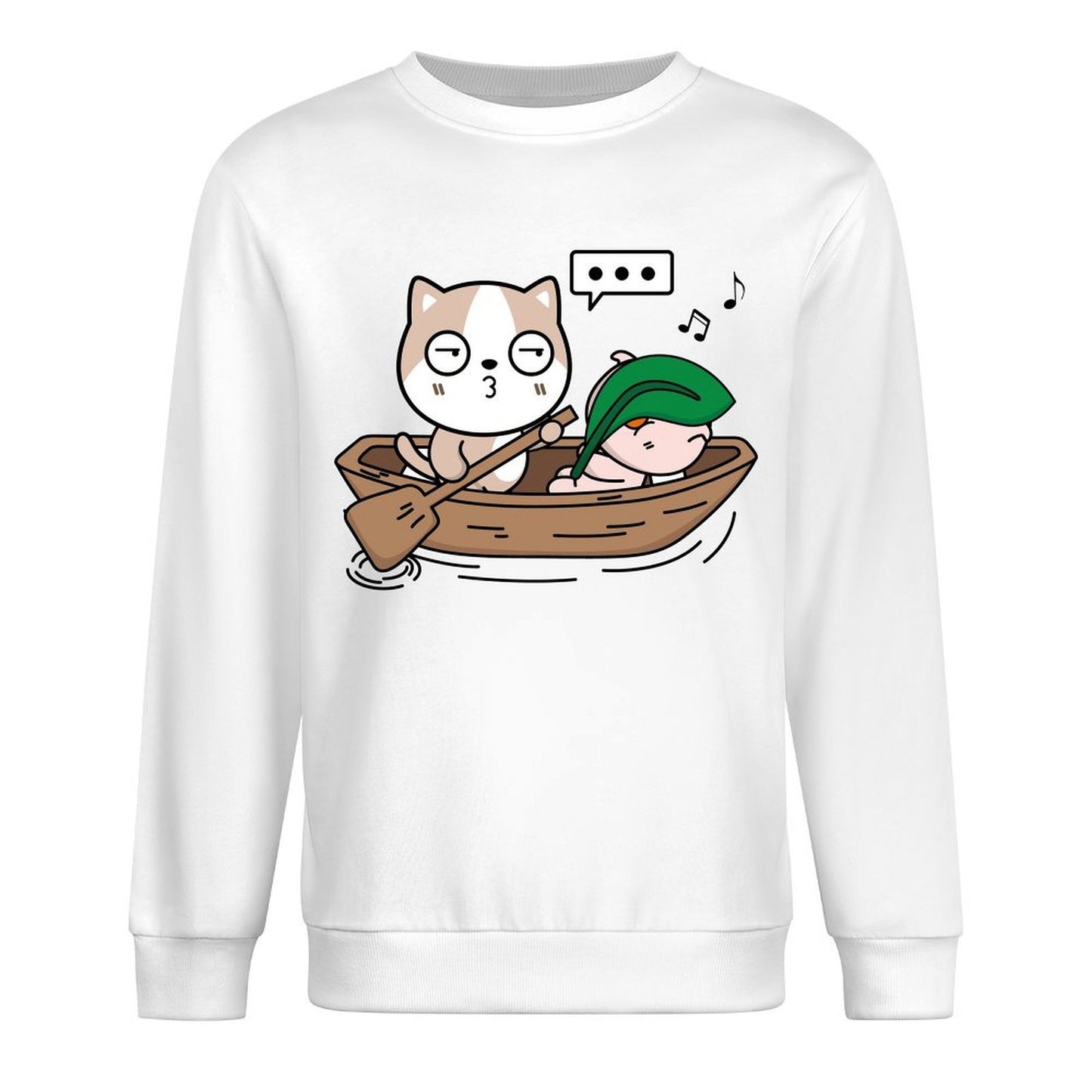 IPBR 250g Crew Neck Long Sleeve Sweatshirt Front GraphicCrew Neck Long Sleeve Sweatshirt4001350