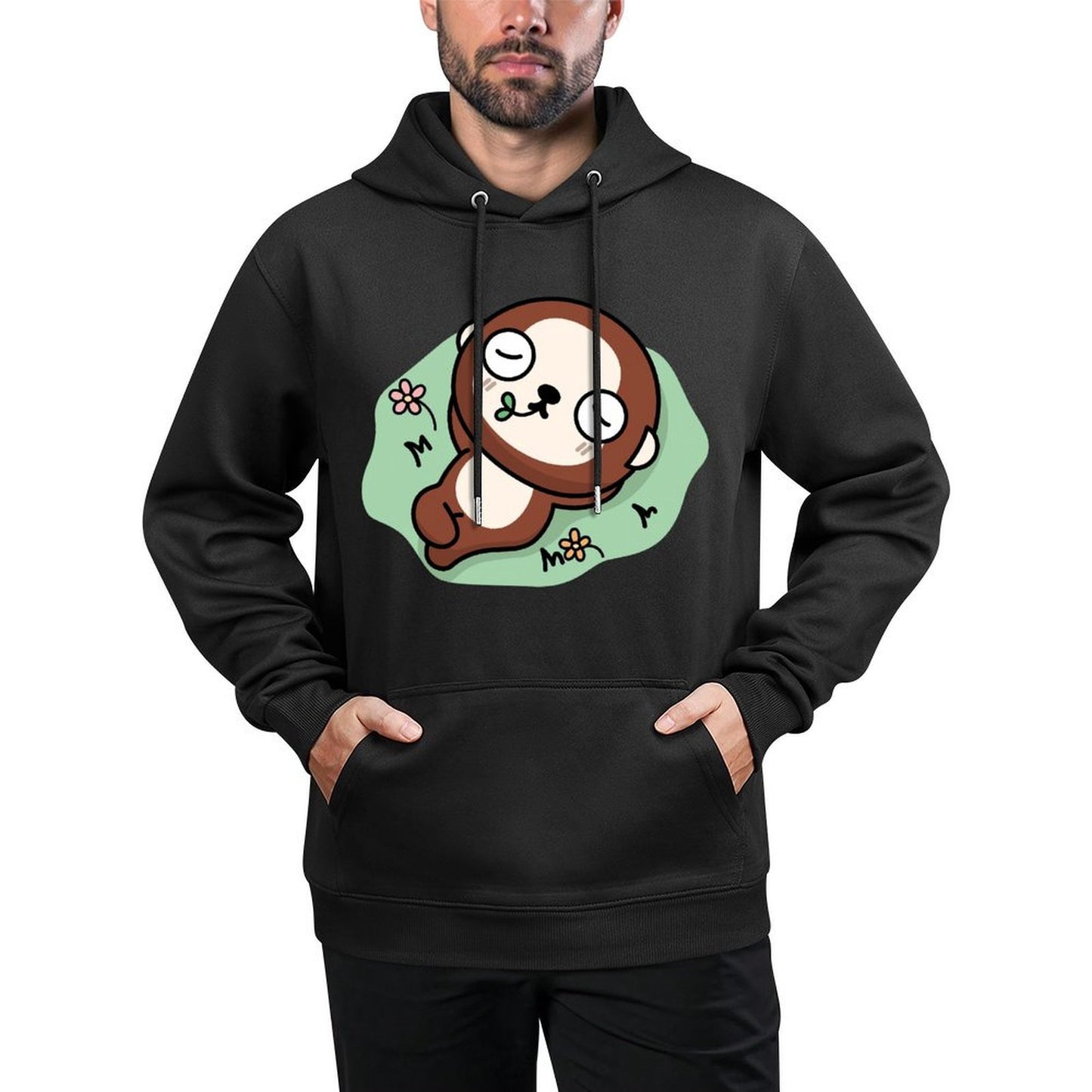 IPBR 250g Hooded Pocket Sweatshirt Front GraphicMen's Hooded  Sweatshirt4000240