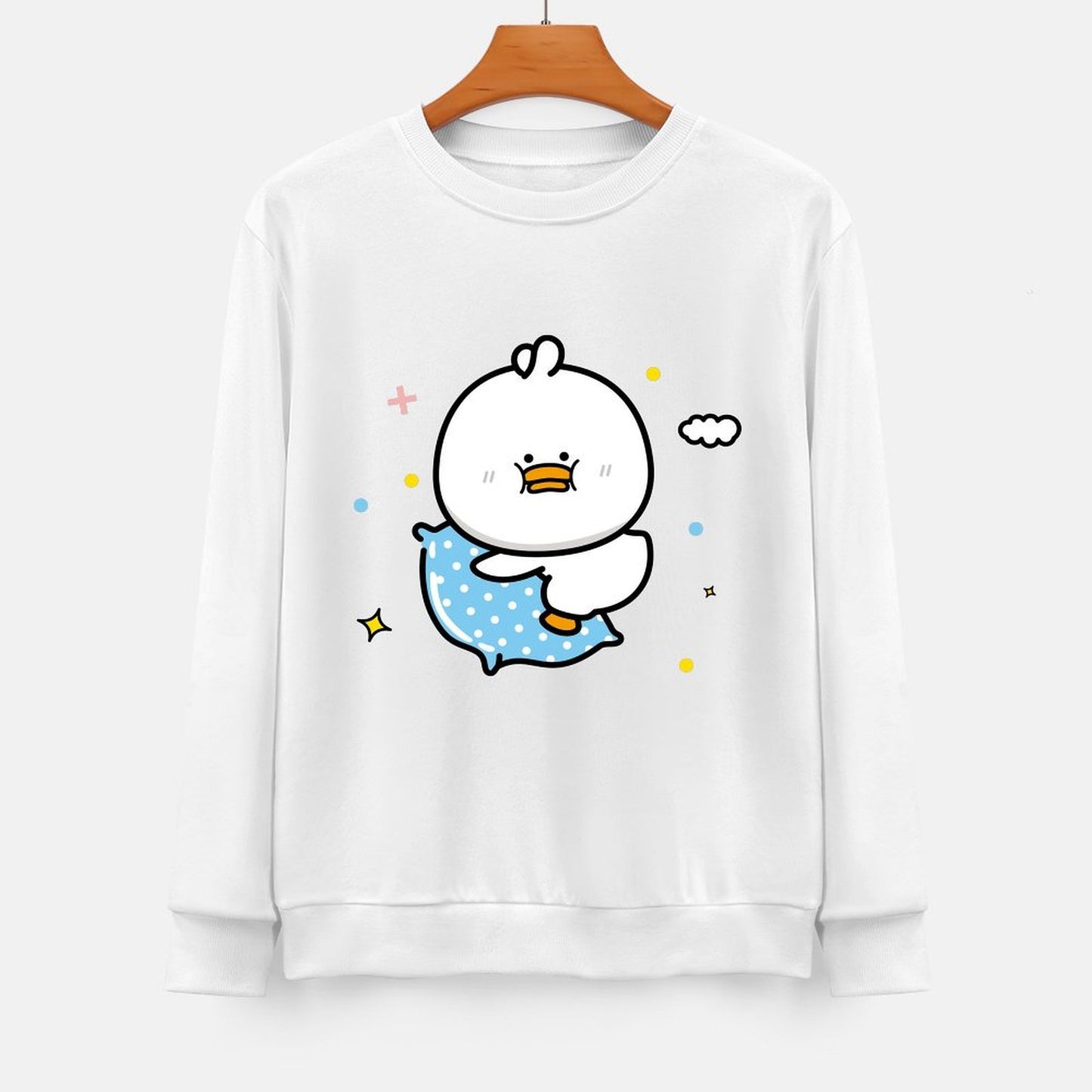 Front Patterned Long Sleeve TopComfortSeries EverydayComfort