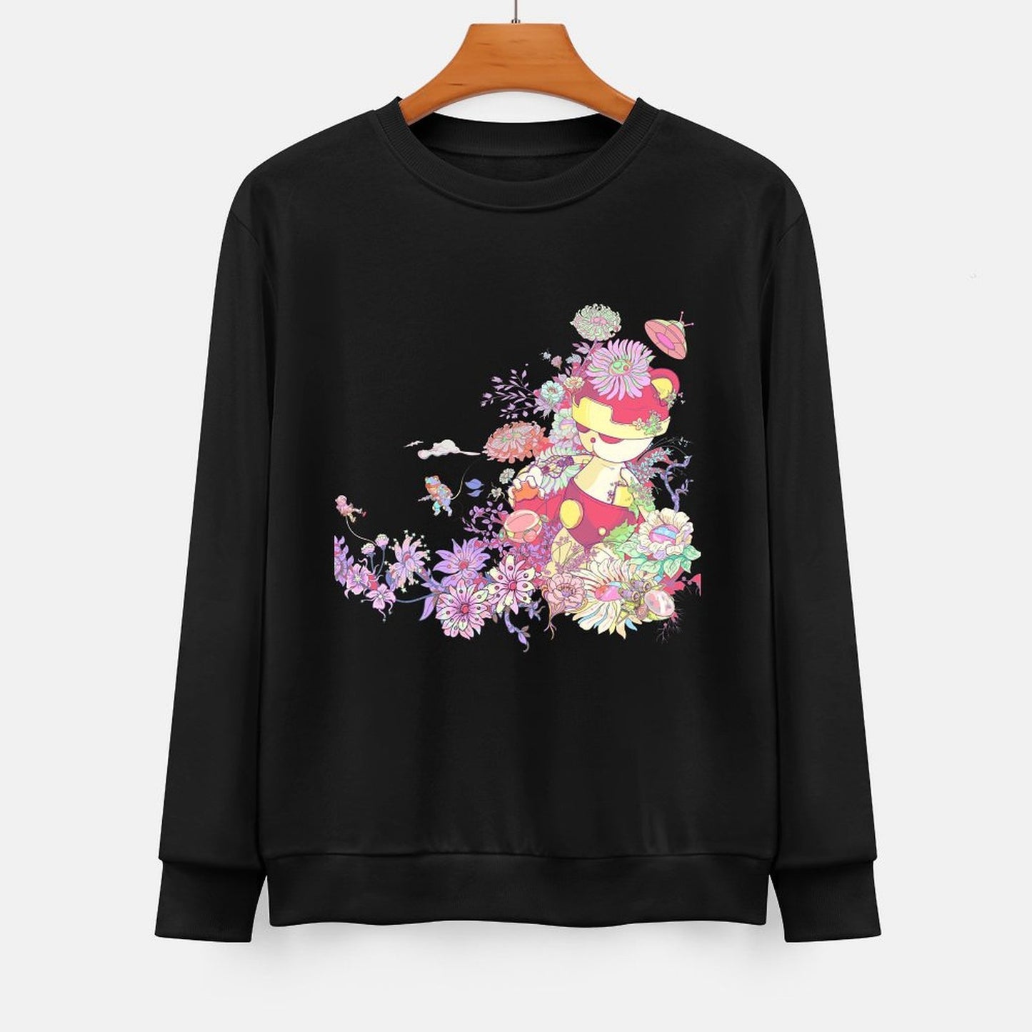 IPIB 250g Crew Neck Long Sleeve Sweatshirt Front GraphicCrew Neck Long Sleeve Sweatshirt6000057-2
