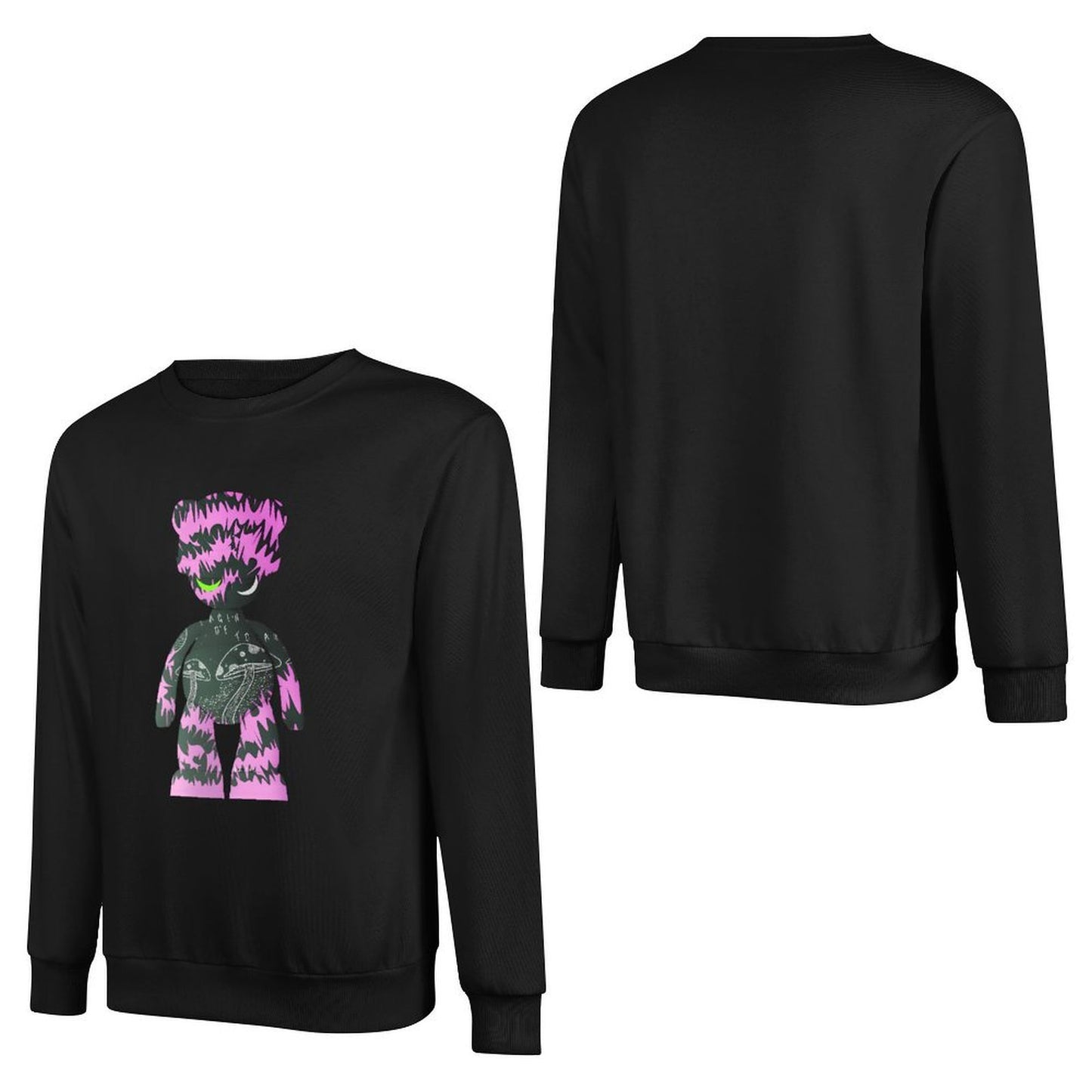 IPIB 250g Crew Neck Long Sleeve Sweatshirt Front GraphicCrew Neck Long Sleeve Sweatshirt6000132-2