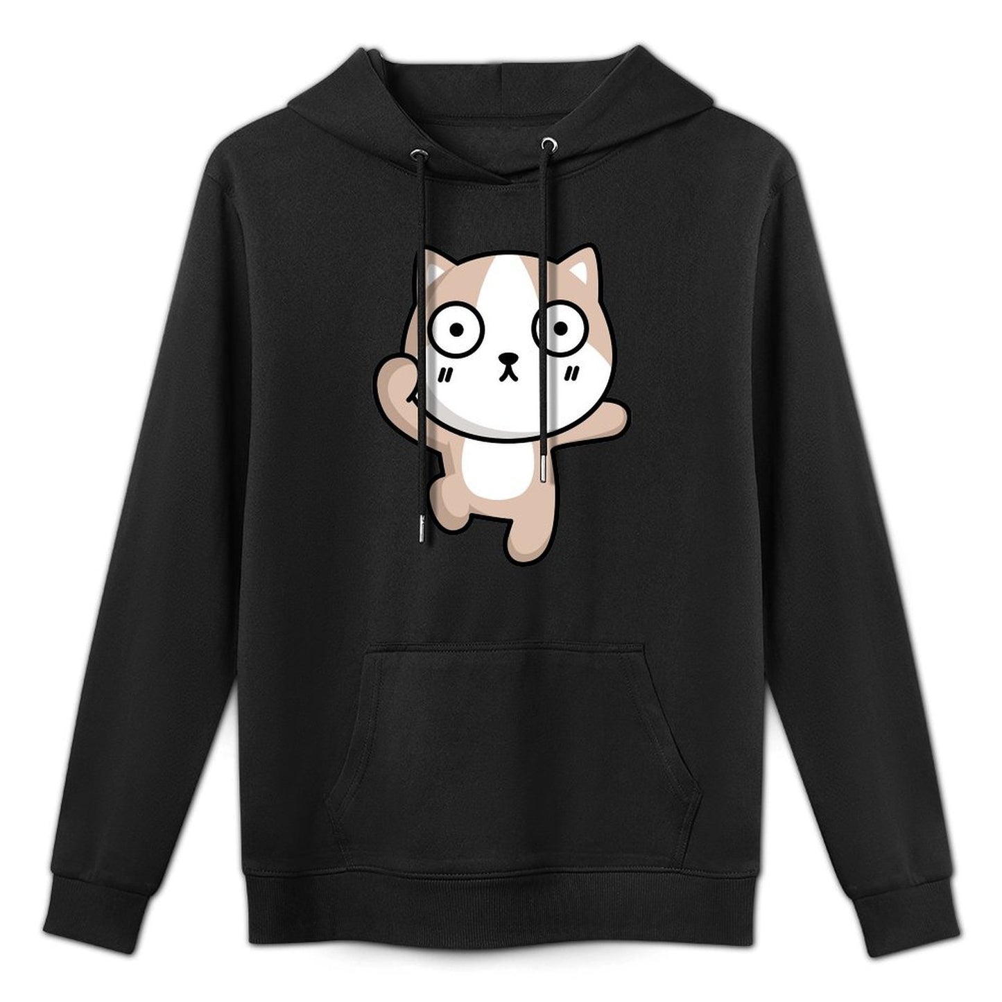 Wrinkle-Free Design-Your-Own Front Graphic Hoodies