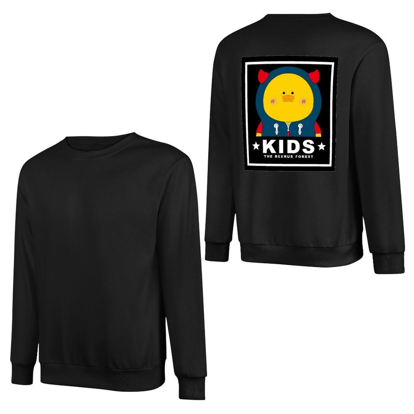 Crew Neck Long Sleeve Sweatshirt 4000698