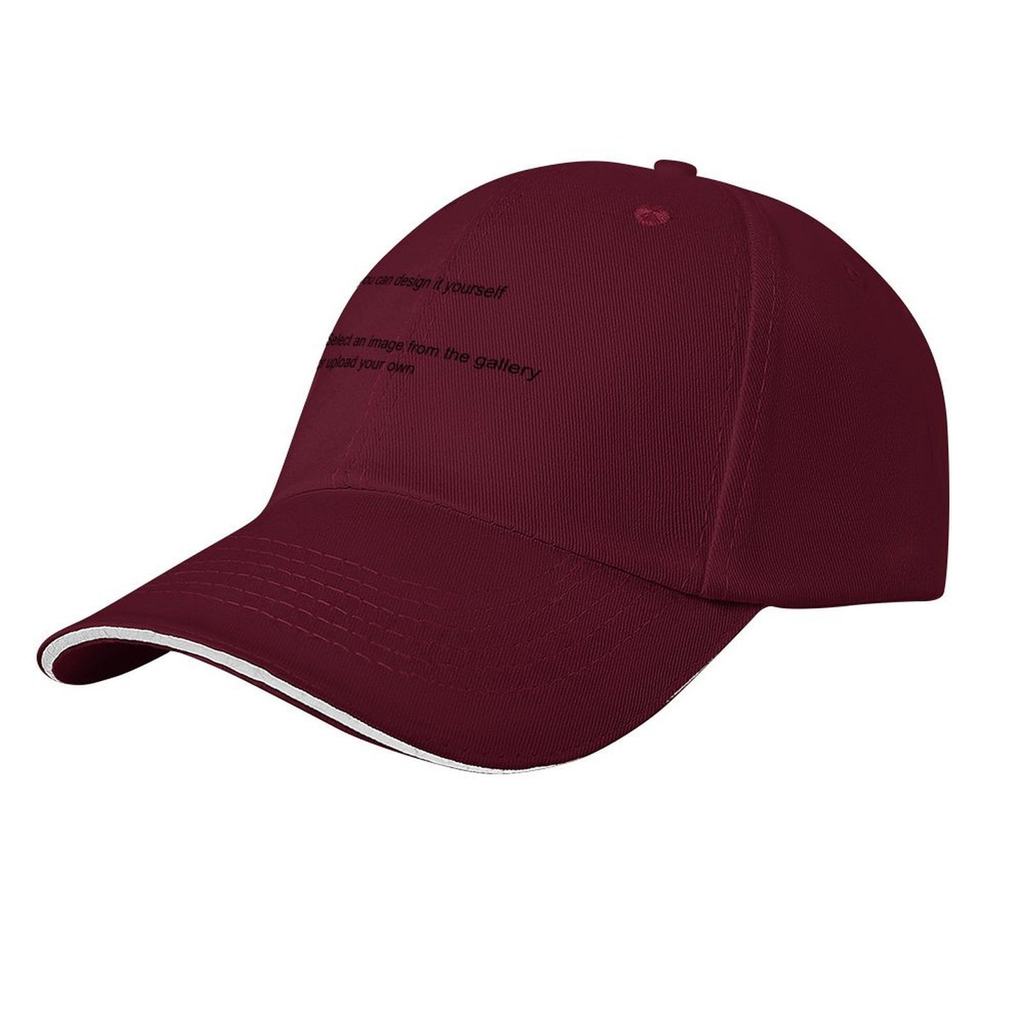 Baseball Cap Support personalized design