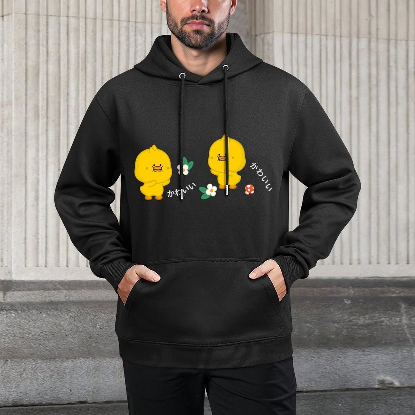 IPBR 250g Hooded Pocket Sweatshirt Front GraphicMen's Hooded  Sweatshirt4001094