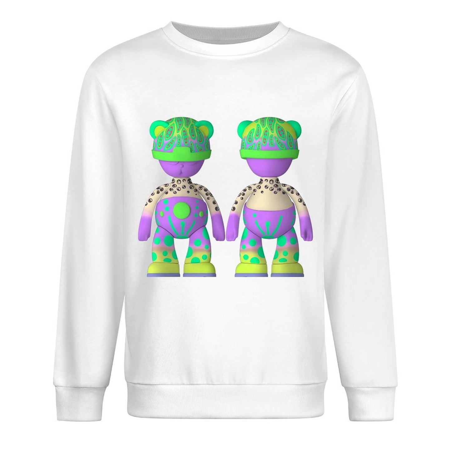 IPIB 250g Crew Neck Long Sleeve Sweatshirt Front GraphicCrew Neck Long Sleeve Sweatshirt6000079-7