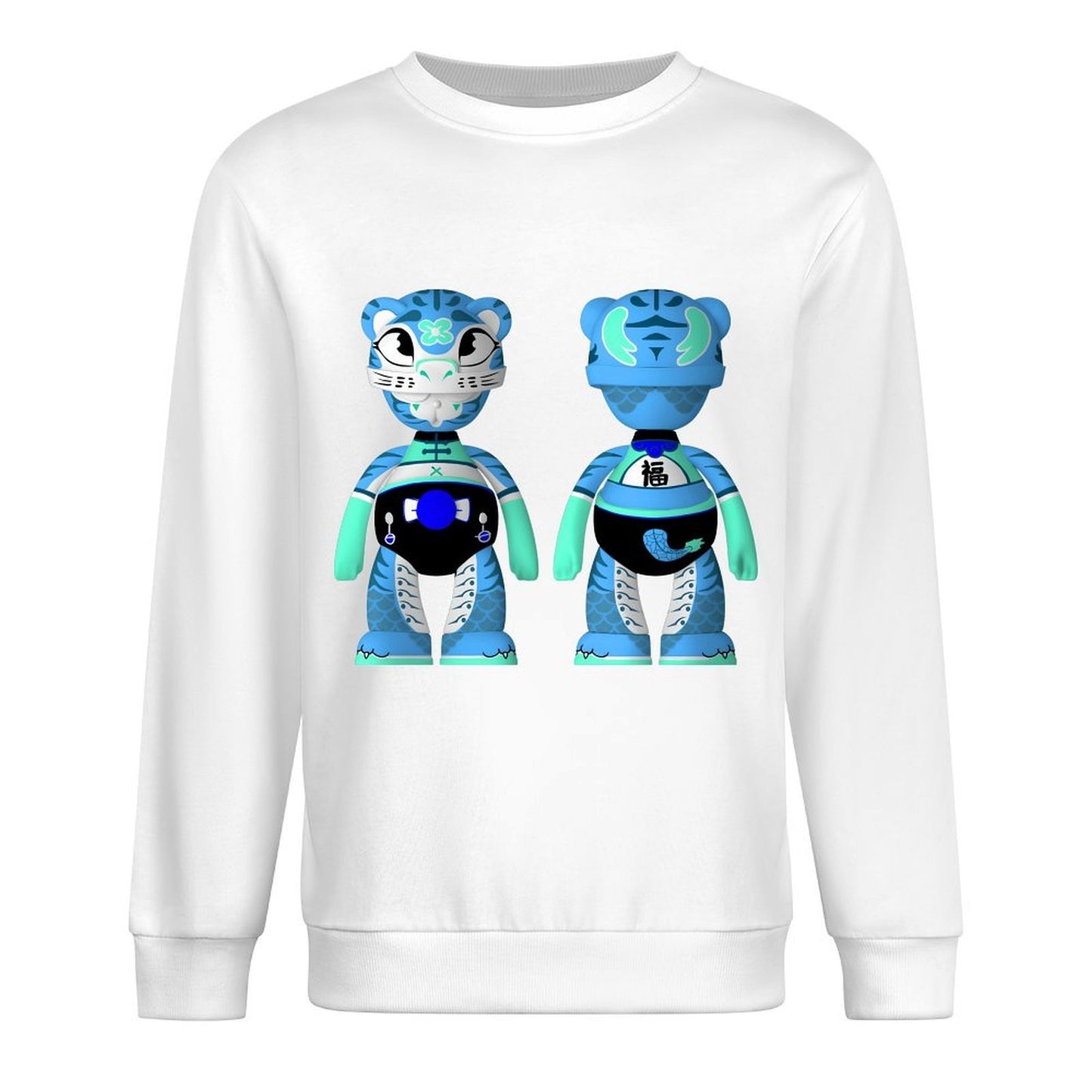 IPIB 250g Crew Neck Long Sleeve Sweatshirt Front GraphicCrew Neck Long Sleeve Sweatshirt6000076-3