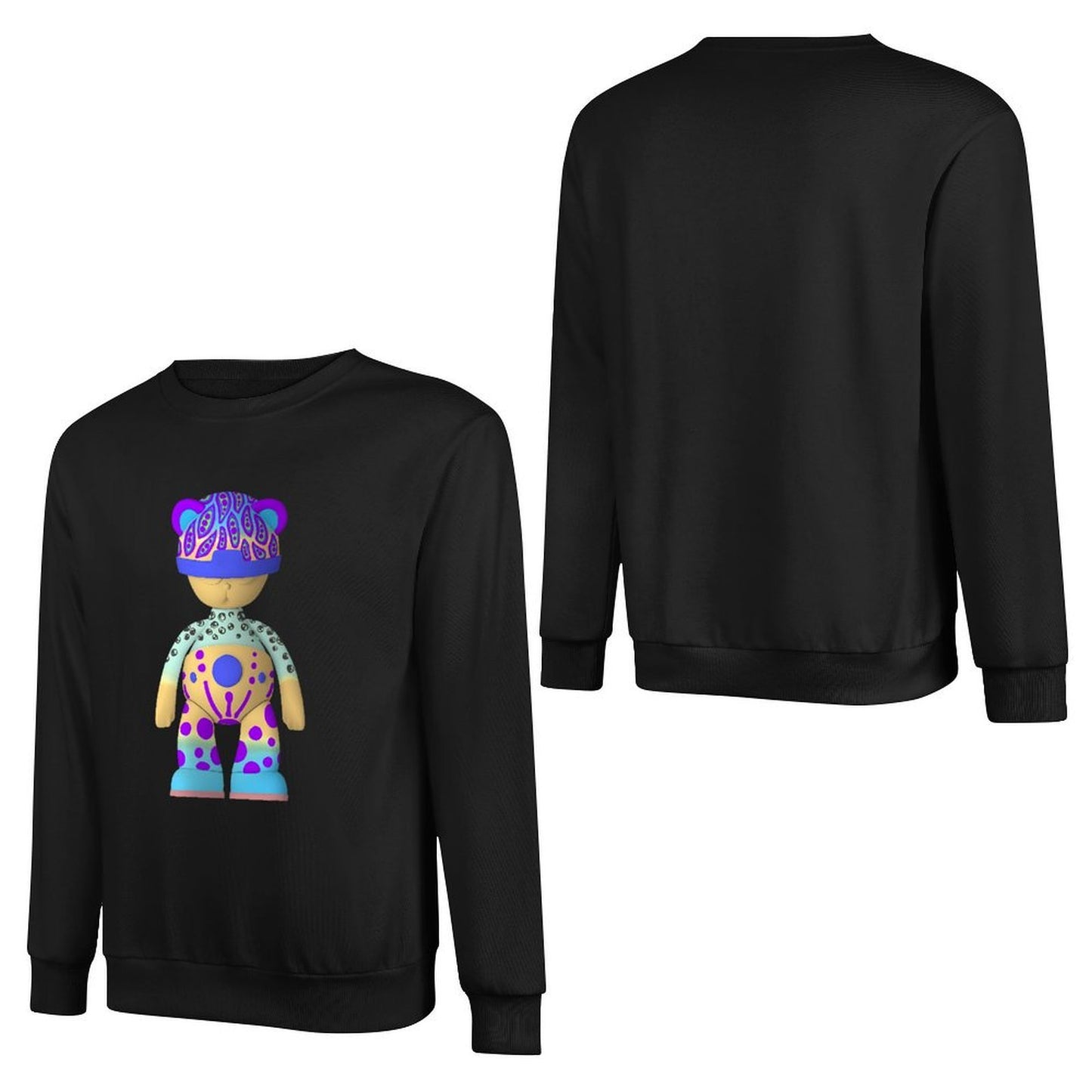 IPIB 250g Crew Neck Long Sleeve Sweatshirt Front GraphicCrew Neck Long Sleeve Sweatshirt6000102-4