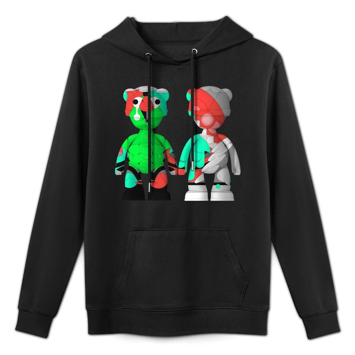 Hoodie Front PatternRetro BasicSeries