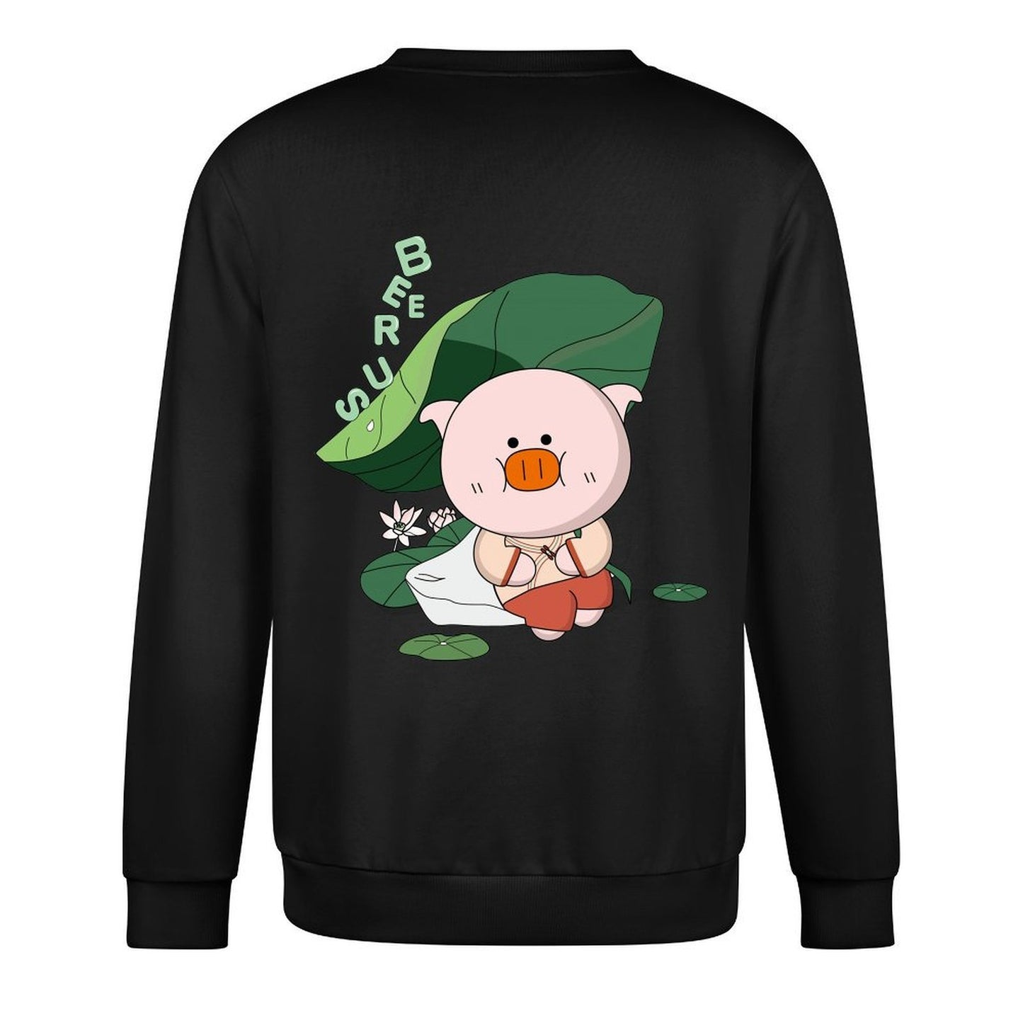 Crew Neck Long Sleeve Sweatshirt 4000606