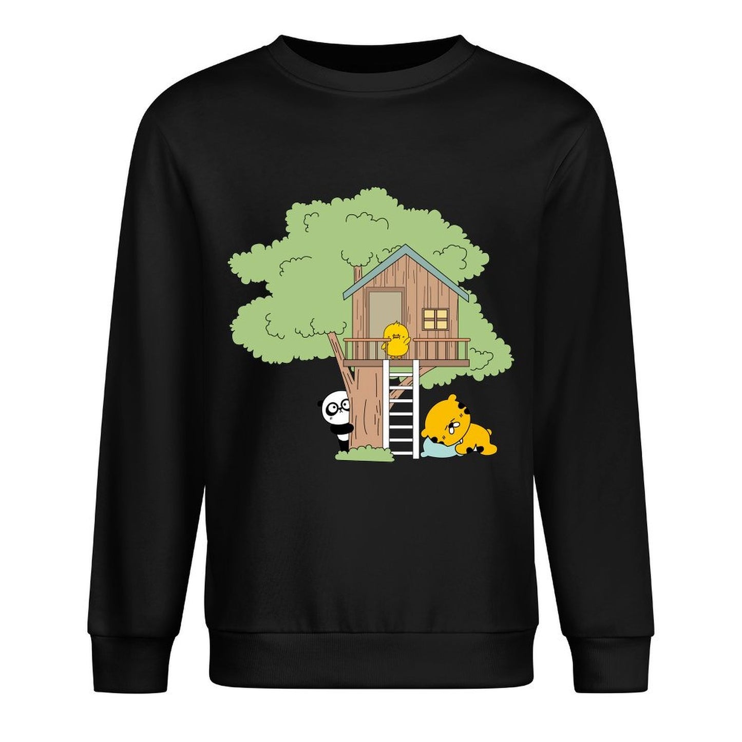 IPBR 250g Crew Neck Long Sleeve Sweatshirt Front GraphicCrew Neck Long Sleeve Sweatshirt4000801