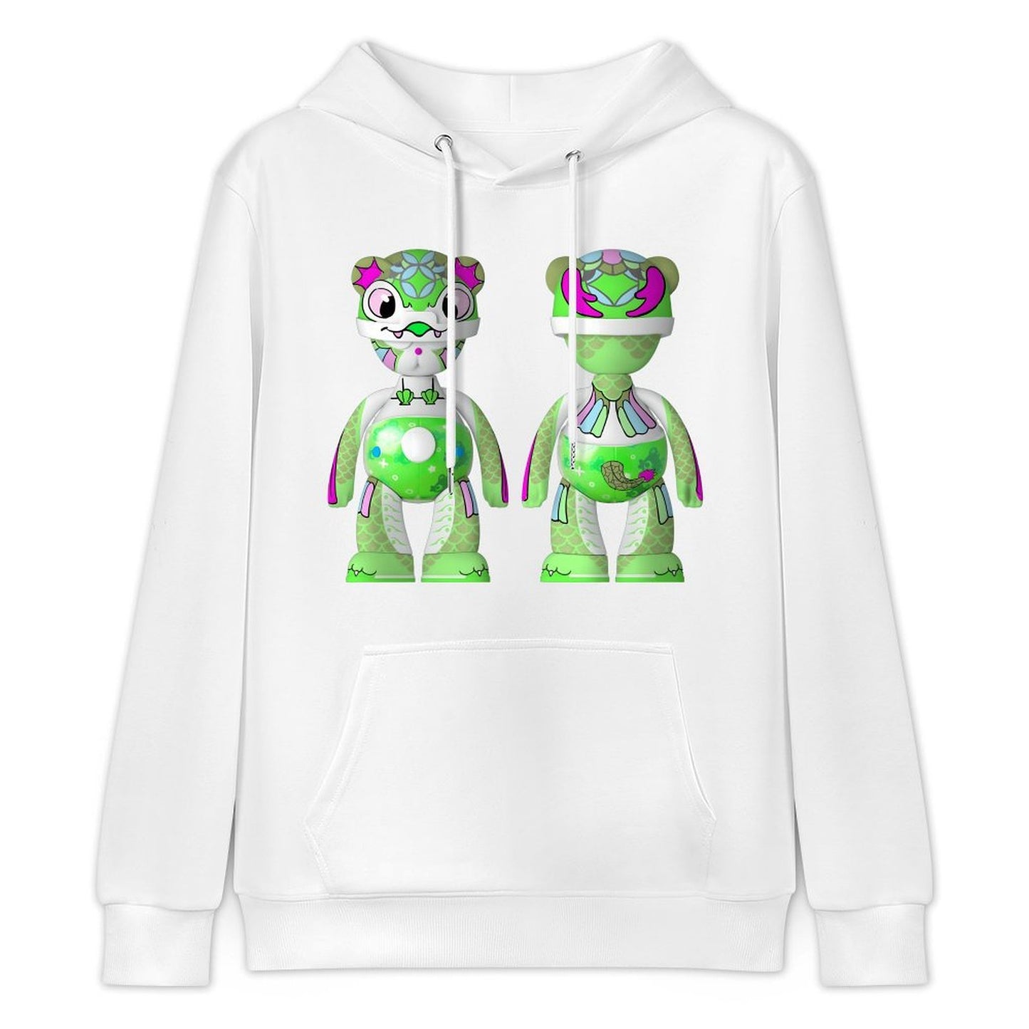 Hoodie Front PatternSoftFeel Durable