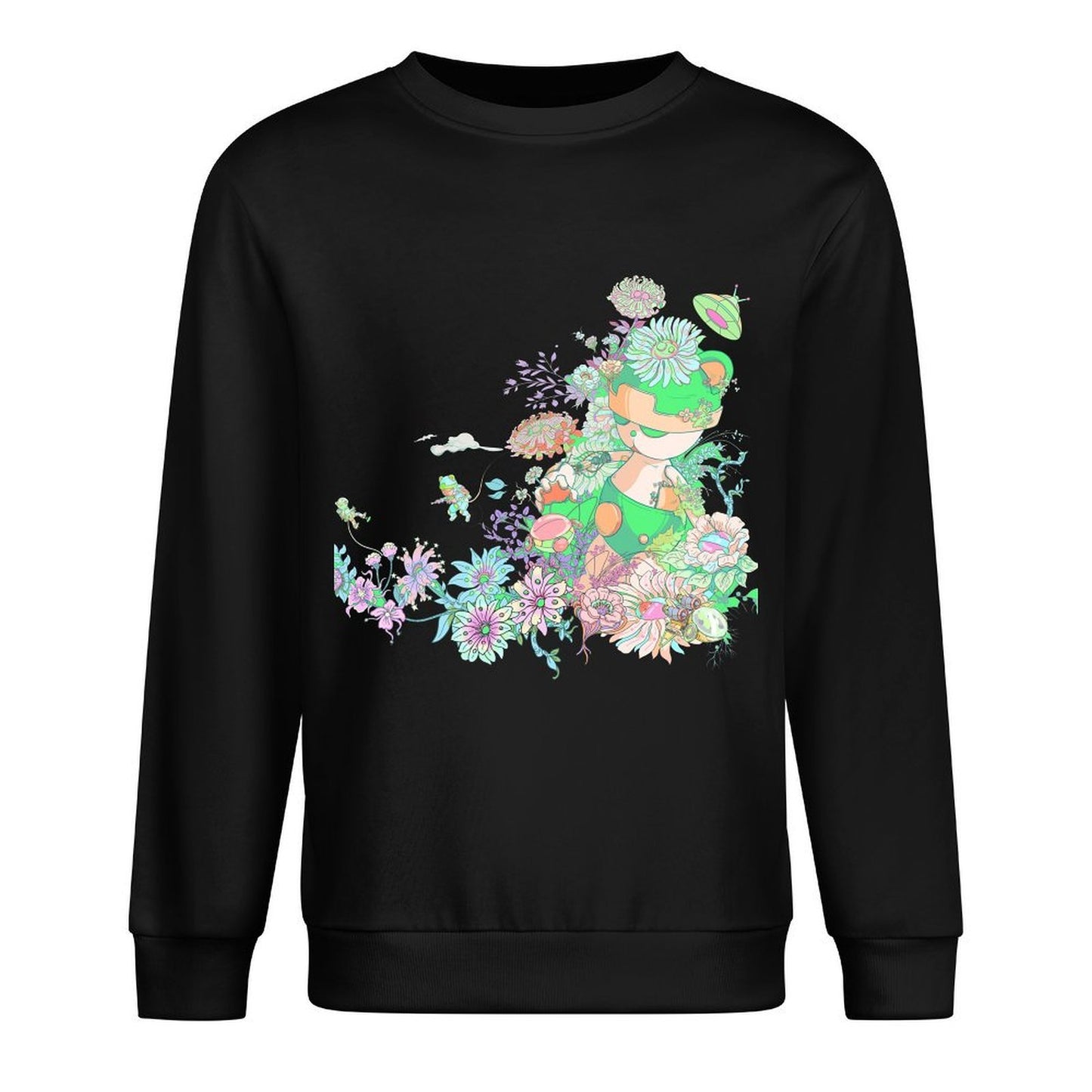 IPIB 250g Crew Neck Long Sleeve Sweatshirt Front GraphicCrew Neck Long Sleeve Sweatshirt6000057-1