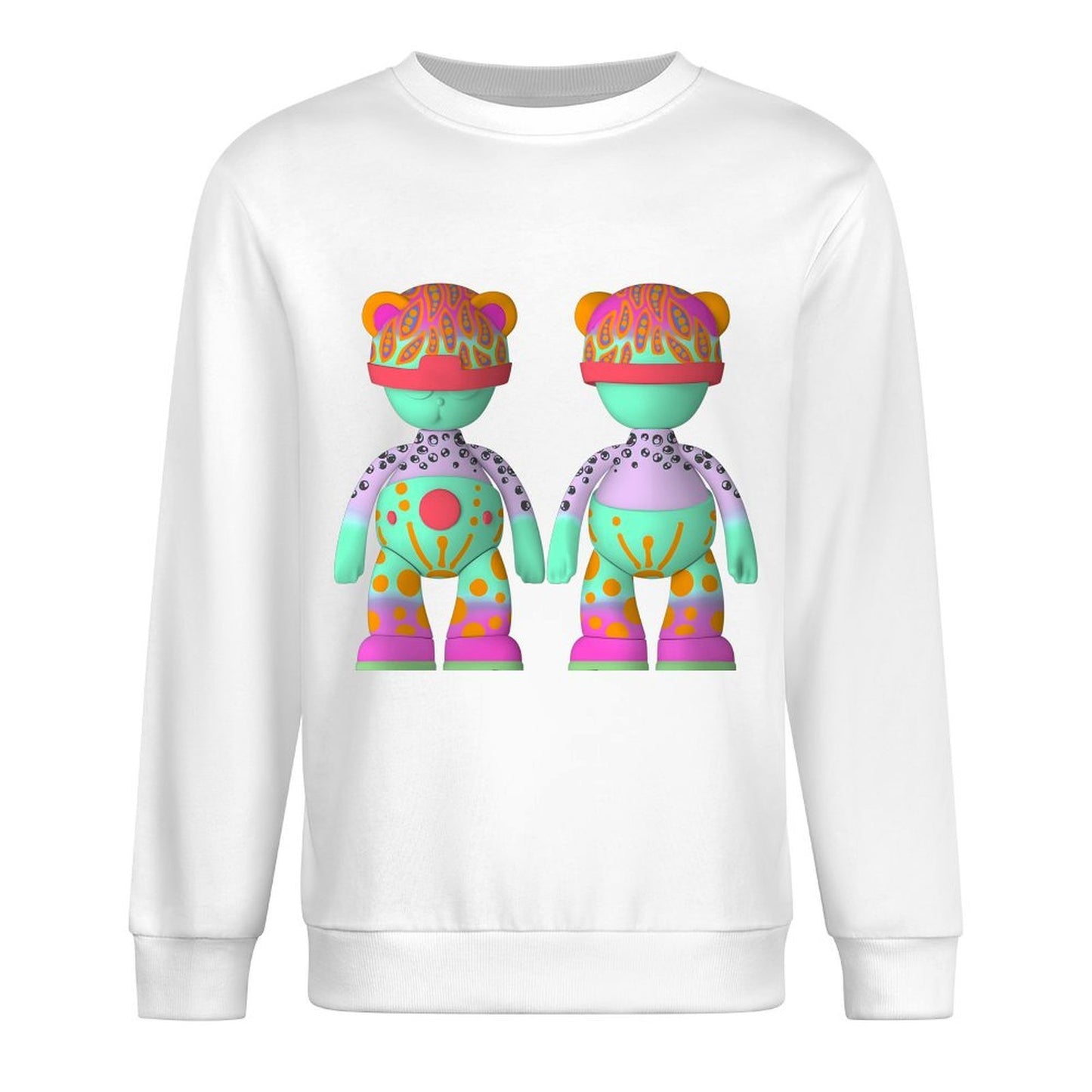 IPIB 250g Crew Neck Long Sleeve Sweatshirt Front GraphicCrew Neck Long Sleeve Sweatshirt6000079-5