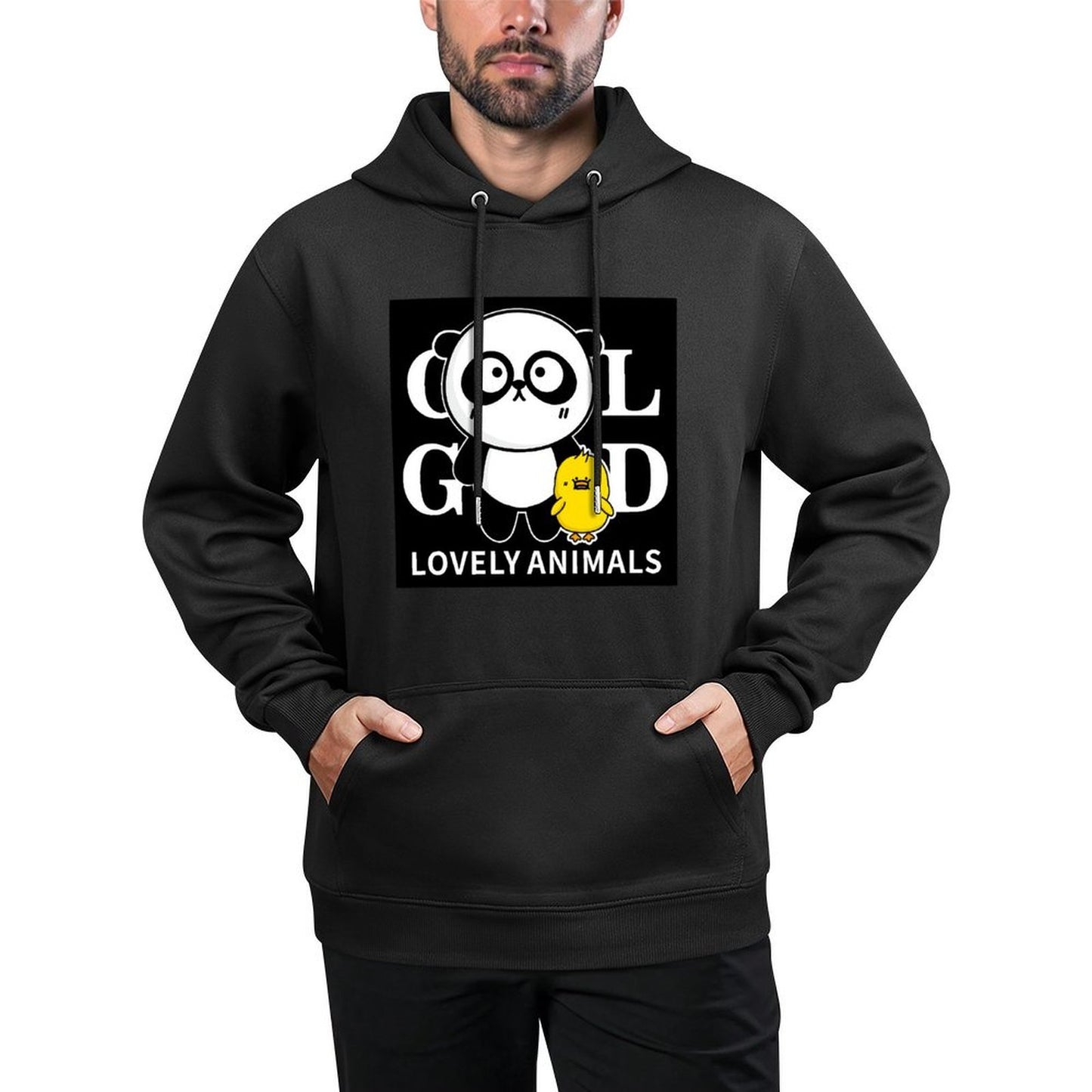 IPBR 250g Hooded Pocket Sweatshirt Front GraphicMen's Hooded  Sweatshirt4000386